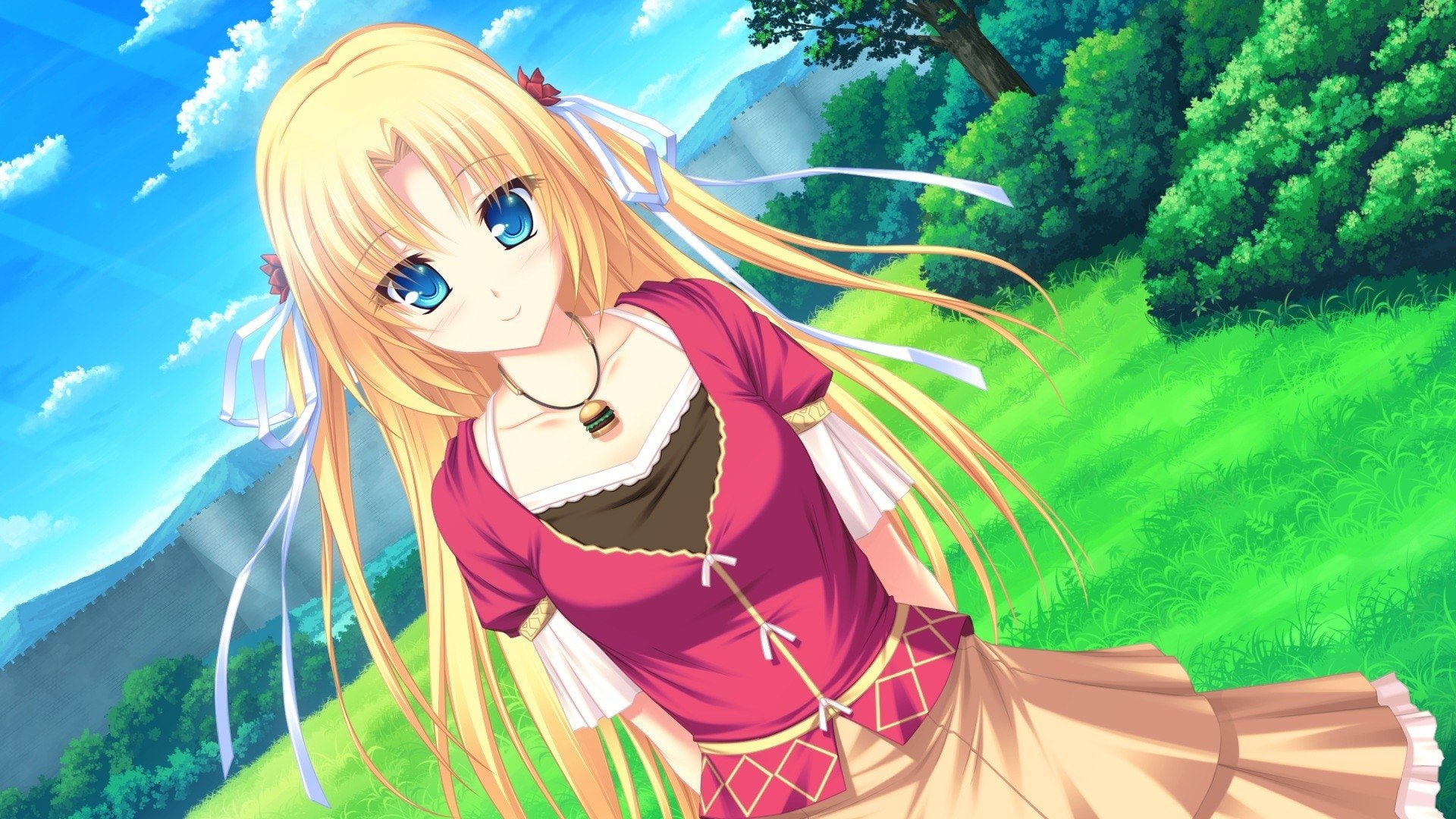 Mel Carlyle, Anime, 1080P, Ryuuyoku no Melodia, HD Wallpaper