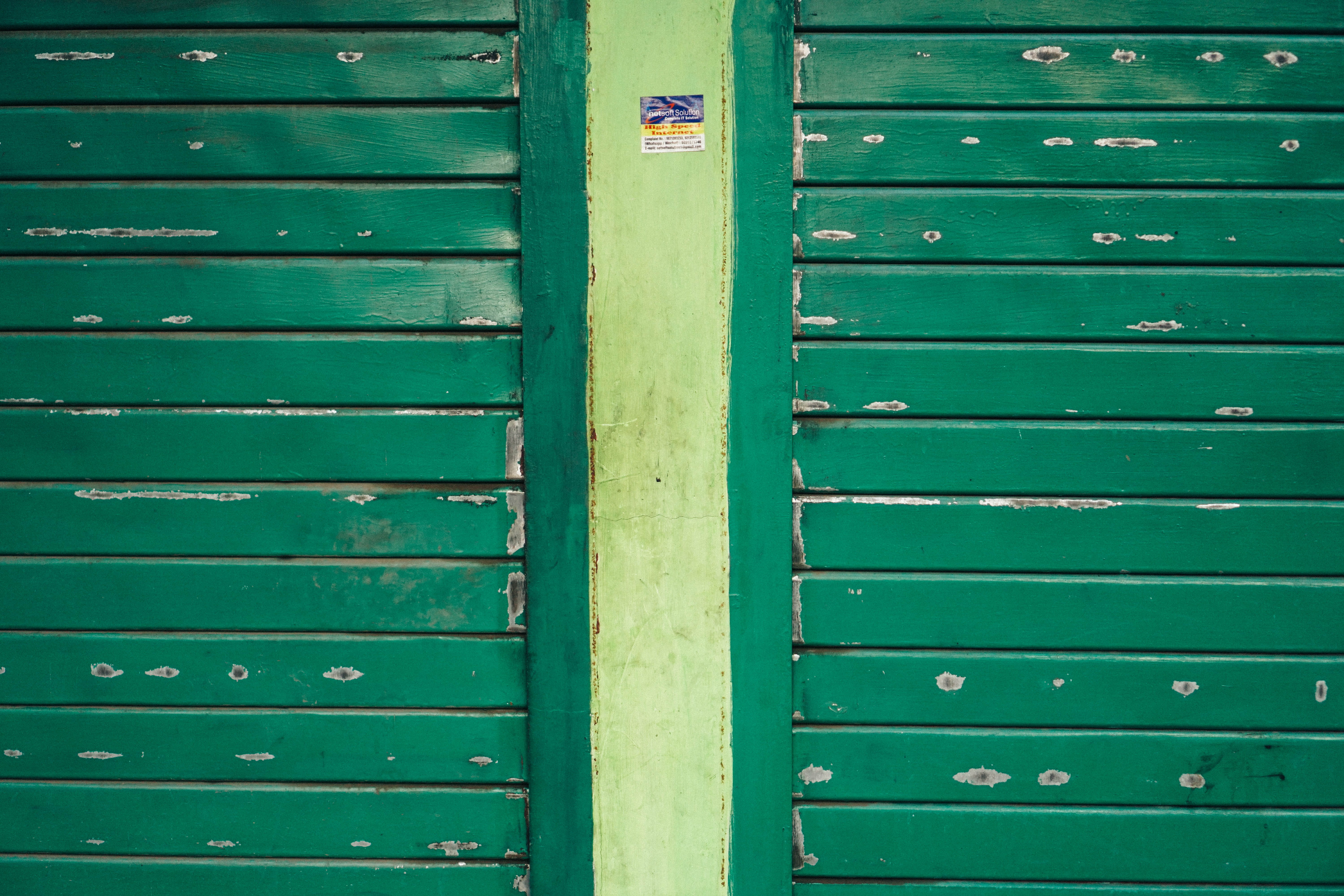 window, pattern, metal, full frame, building exterior, security, wood - material, locker, close-up, rust, colors, green color, day, window shade, closed, HD Wallpaper