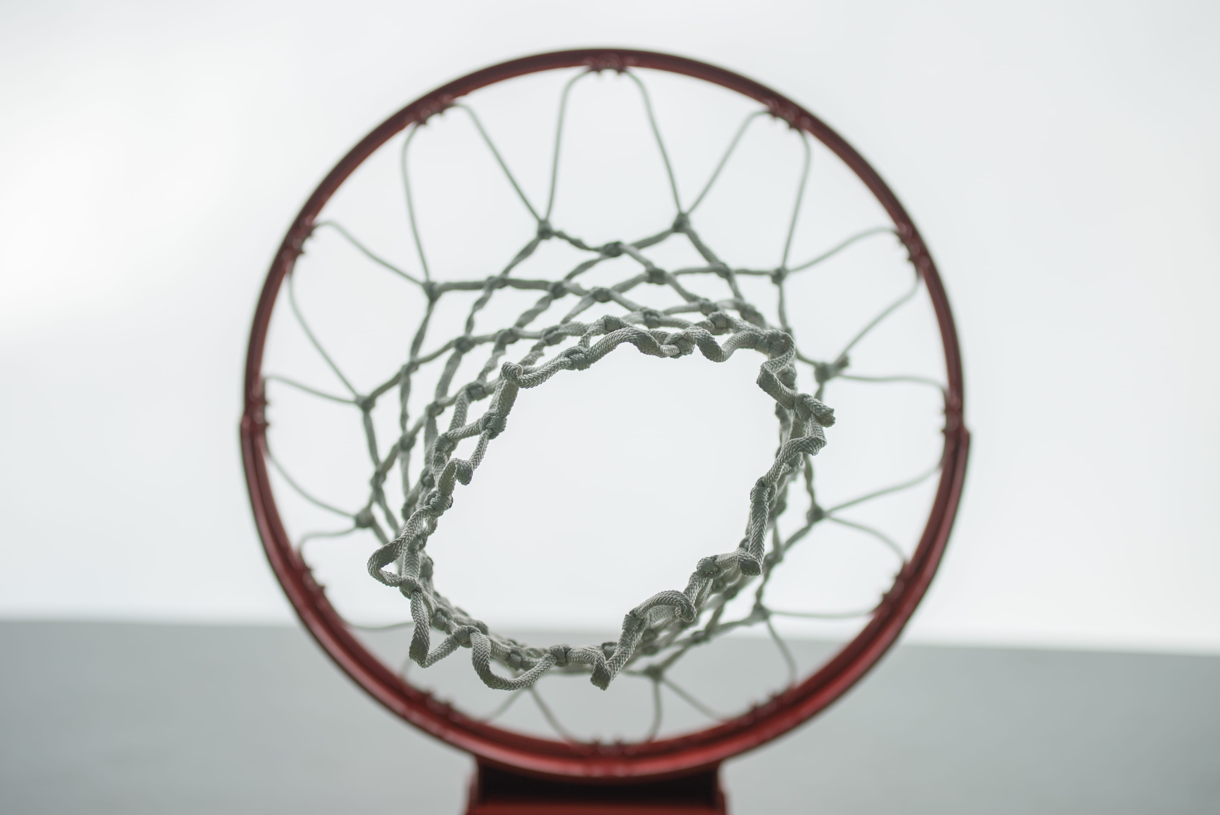 basketball, basketball hoop, basketball - sport, focus on foreground, sport, basketball rim, single object, shoot, low angle view, angle, skill, indoors, HD Wallpaper