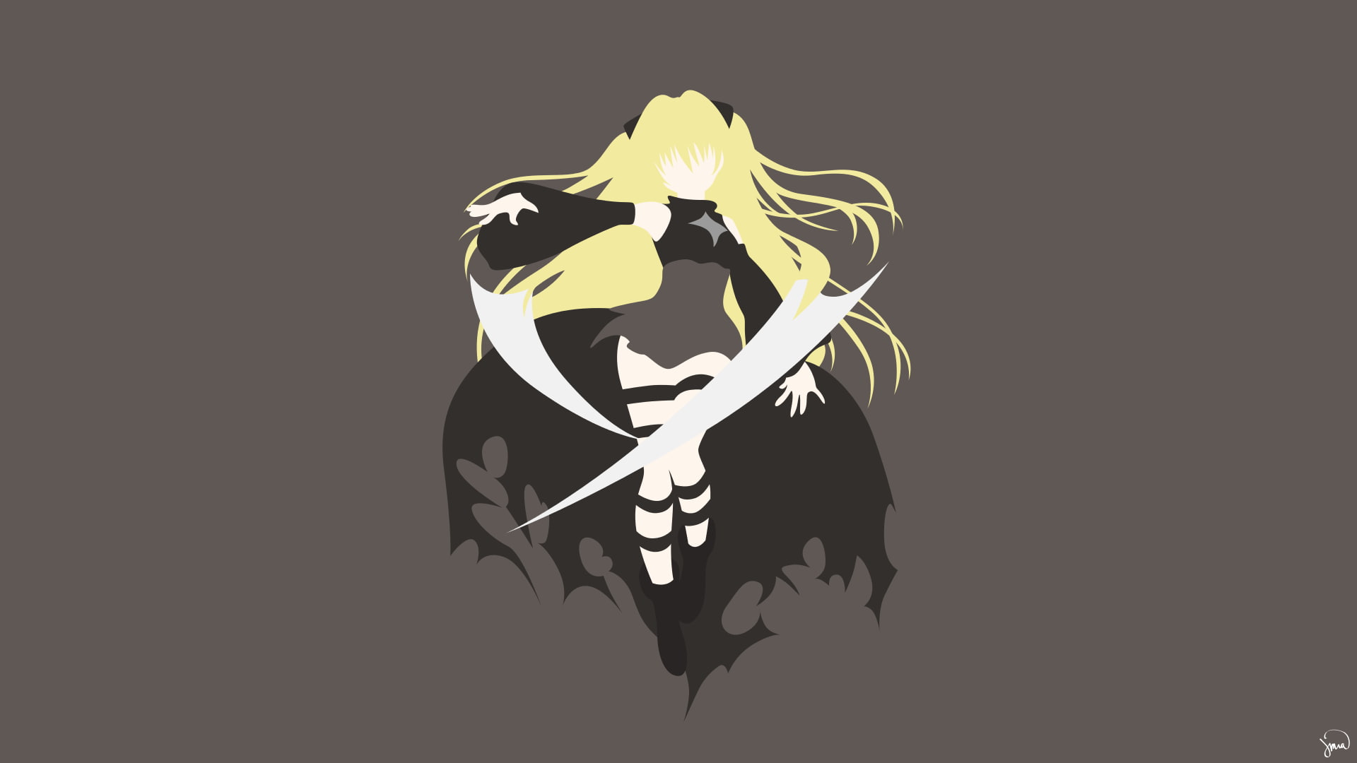 anime girls, To Love-ru, 1080P, Golden Darkness, HD Wallpaper