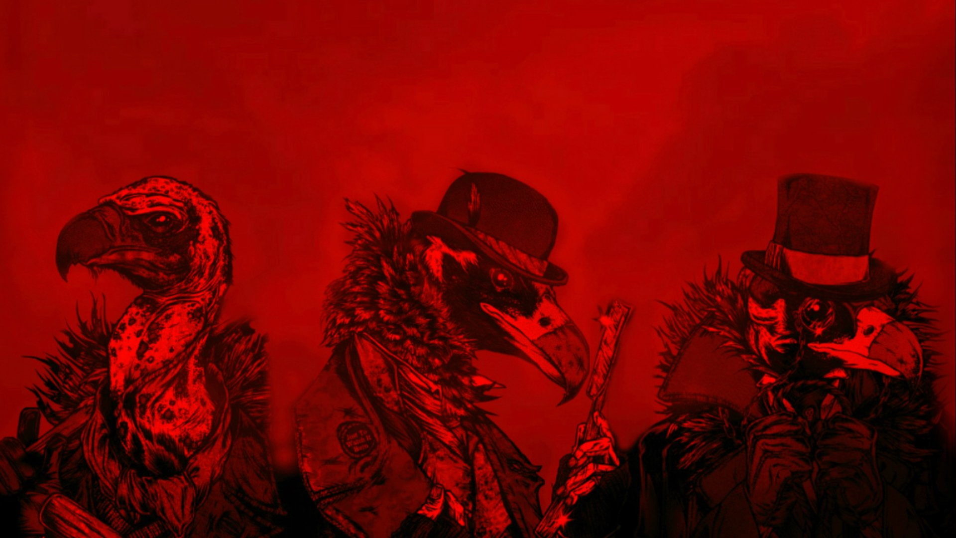 1080P, Them Crooked Vultures, Band (Music), HD Wallpaper