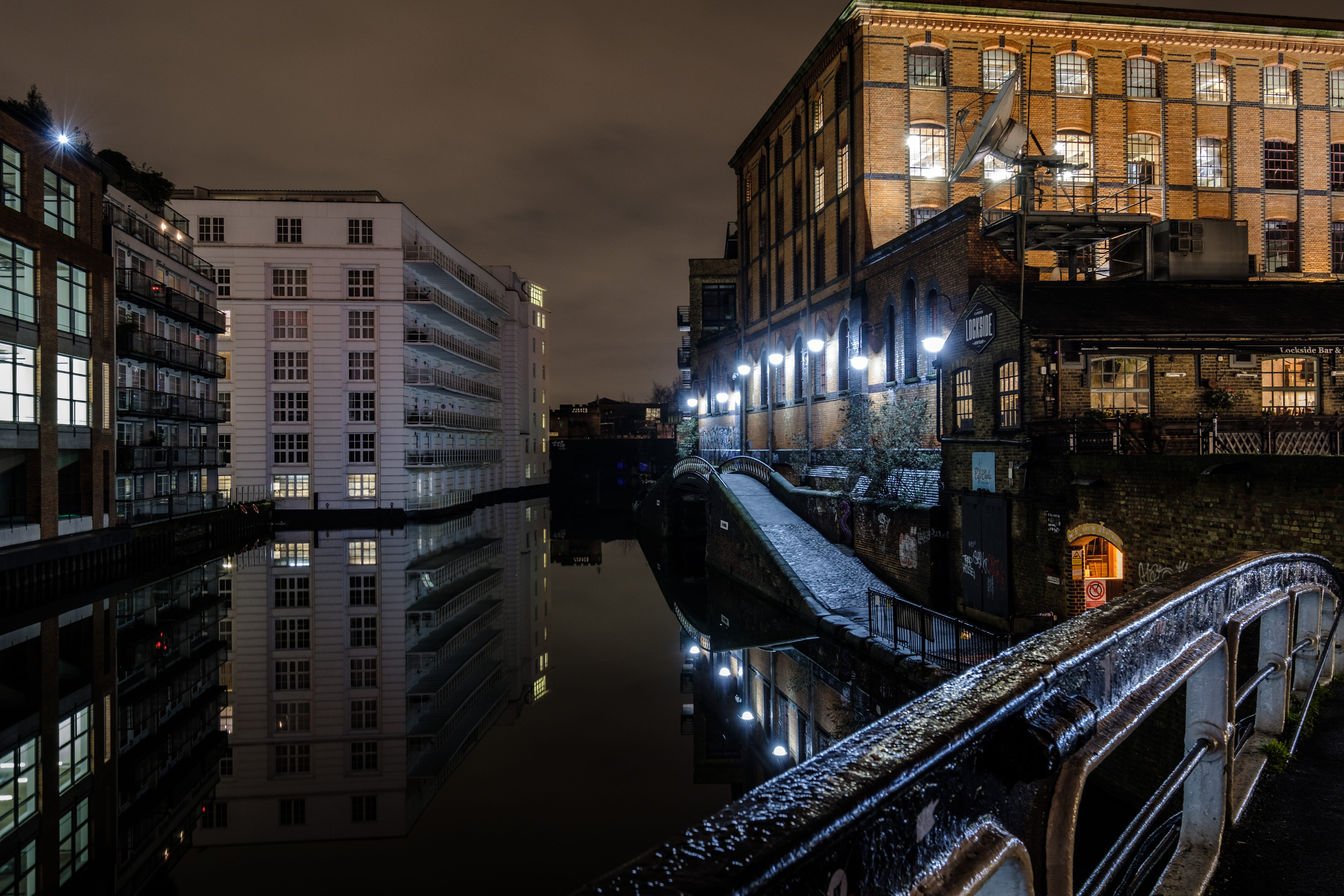 water, reflection, bridge, built structure, night, united kingdom, mode of transportation, city, sky, 5K, london, transportation, building, architecture, HD Wallpaper