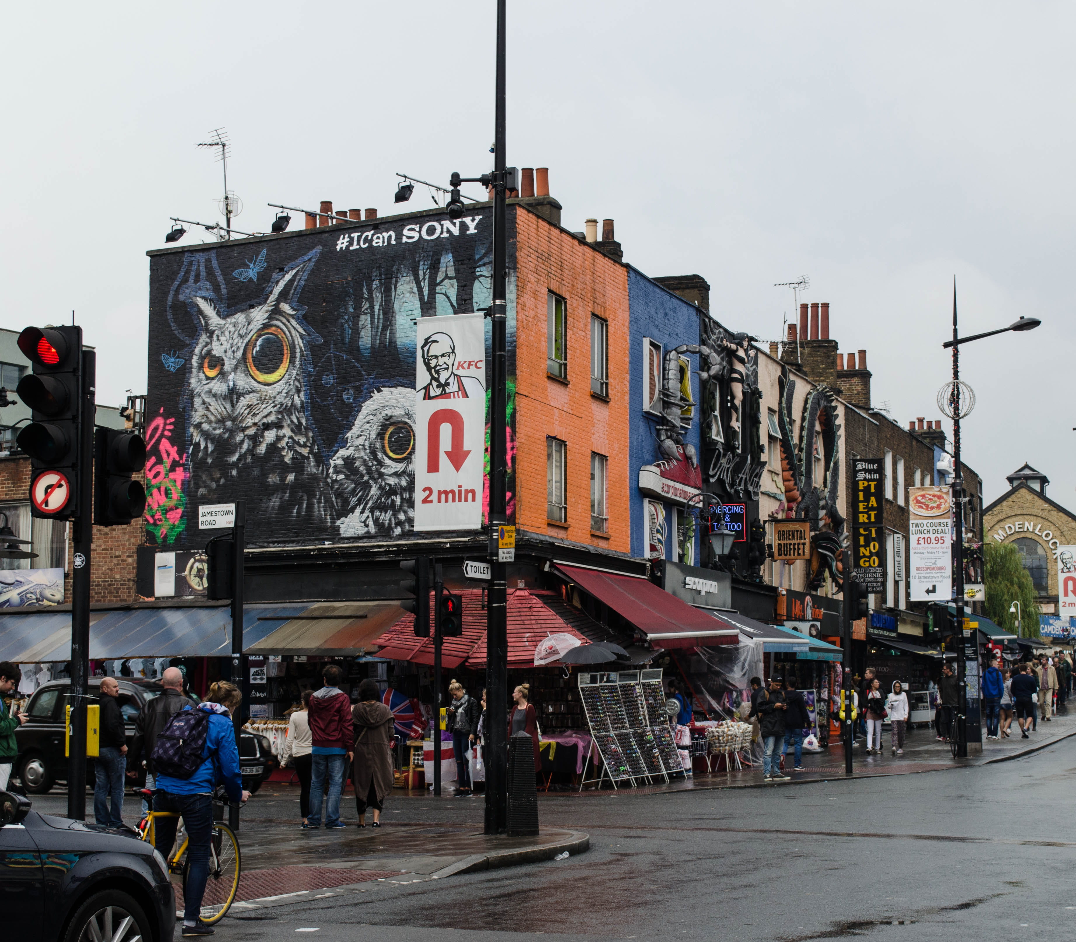 women, building exterior, real people, group of people, built structure, day, mode of transportation, londen, incidental people, city, nature, camden, communication, HD Wallpaper