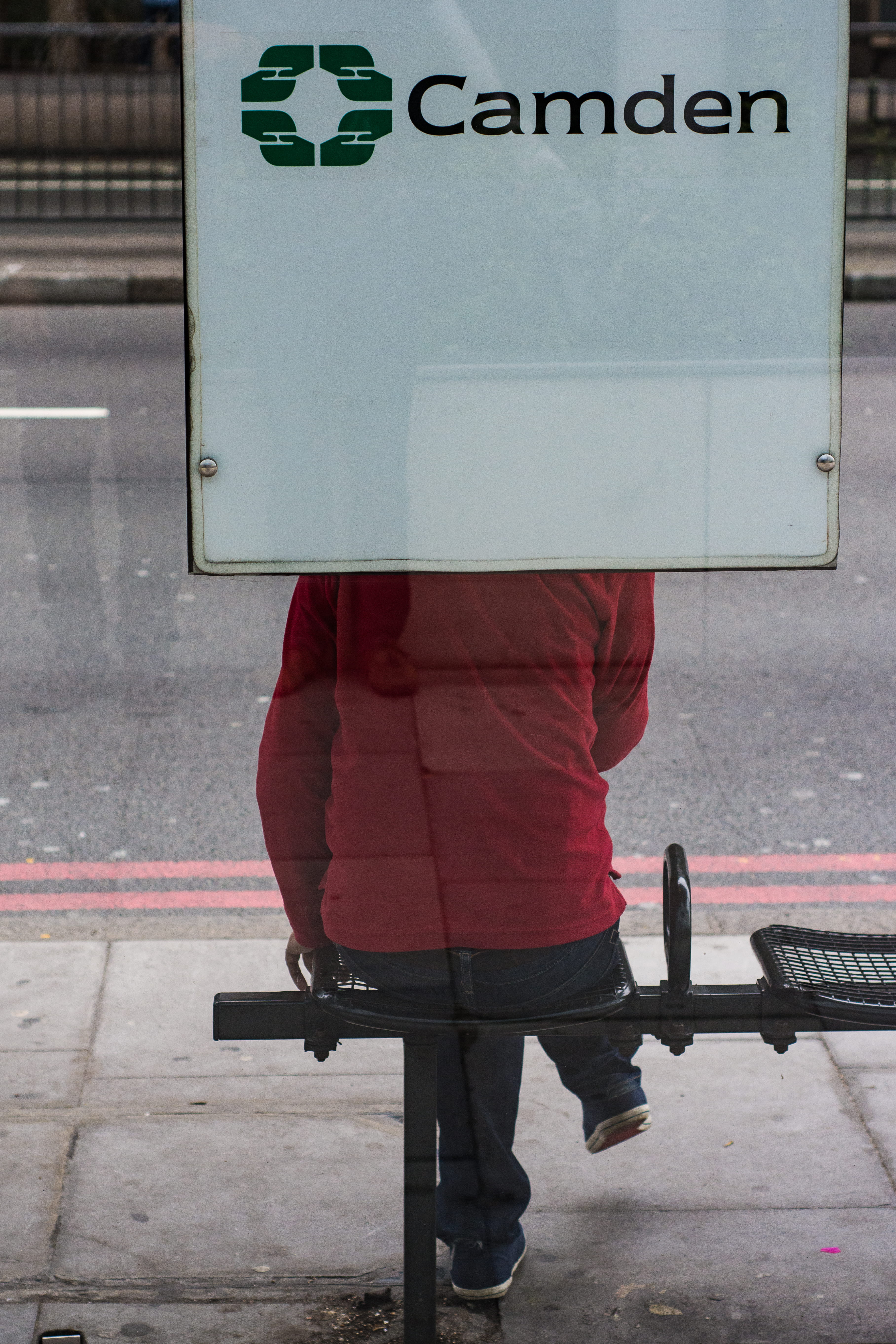 street, one person, sidewalk, outdoors, text, rear view, united kingdom, transportation, road, western script, day, waiting, london, lifestyles, casual clothing, Phone HD Wallpaper