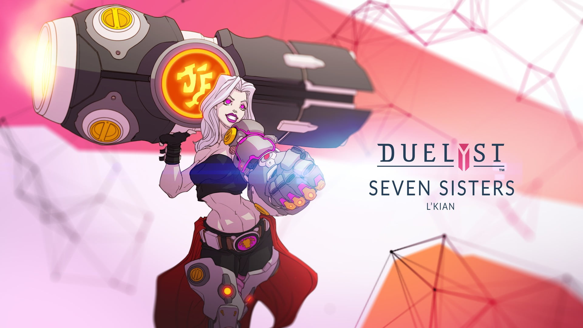 human representation, people, Duelyst, concept art, digital art, artwork, robot, duelist, fun, emotion, technology, futuristic, communication, text, sisters, HD Wallpaper