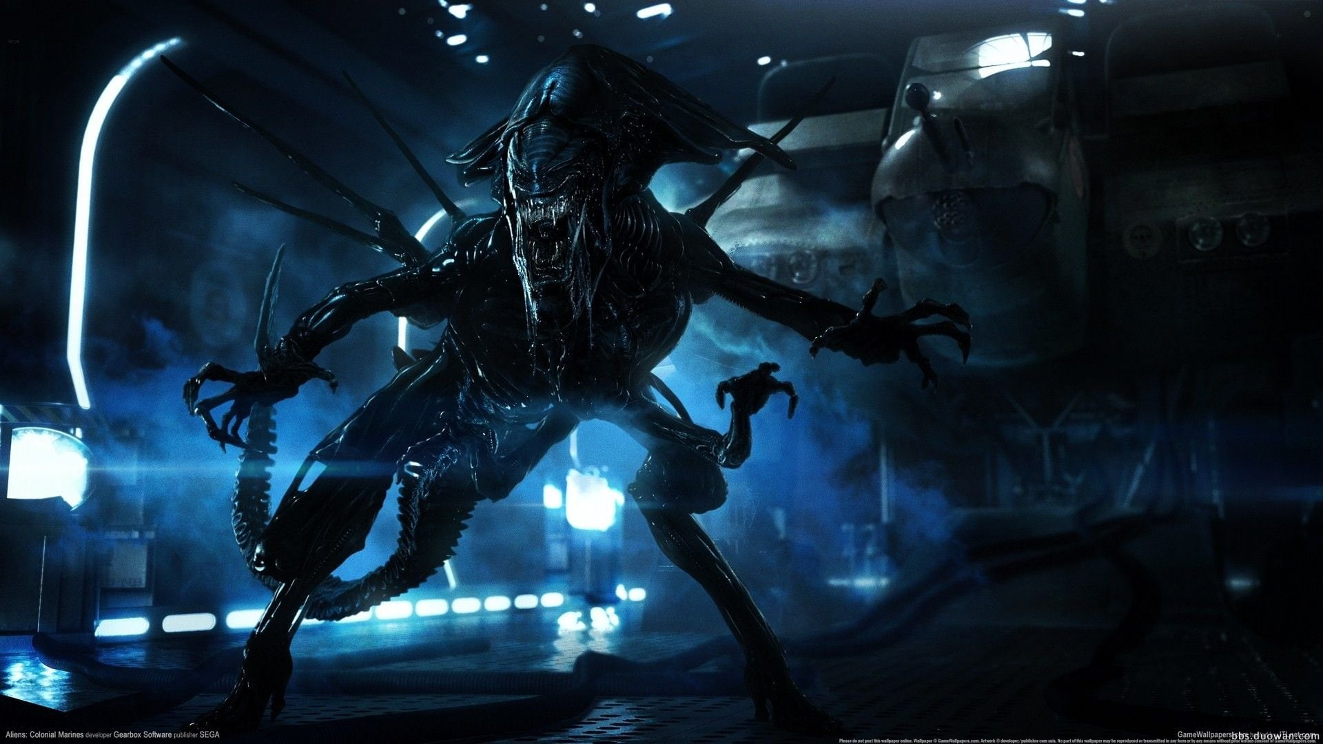 1080P, aliens, extra, alien, sci-fi, terrestrial, dark, creature, monster, science, futuristic, horror, HD Wallpaper