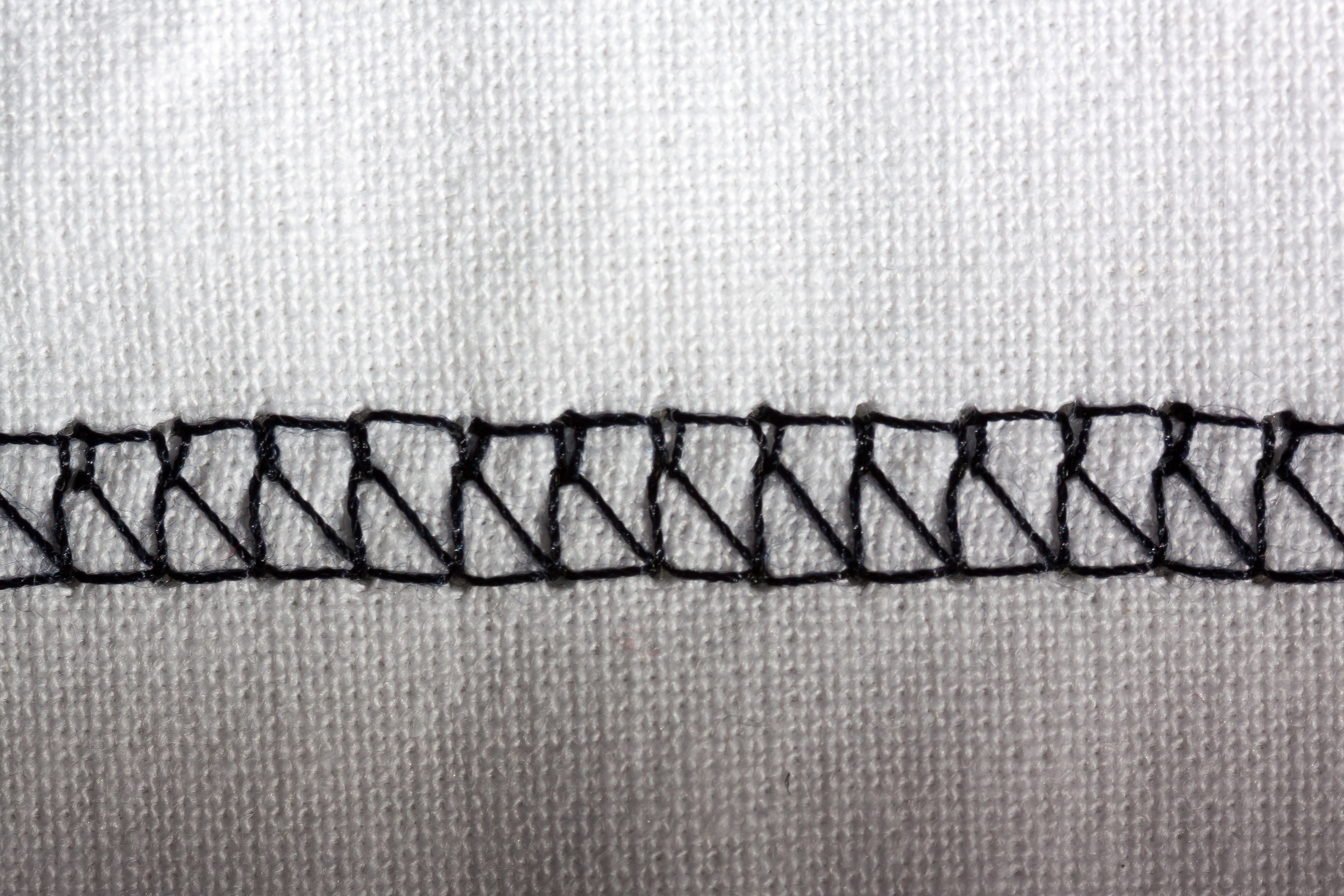 no people, macro, single line, white color, textile, embroidery, black, thread, 4K, cross stitch, sew, garment, white, communication, abstract, business, HD Wallpaper