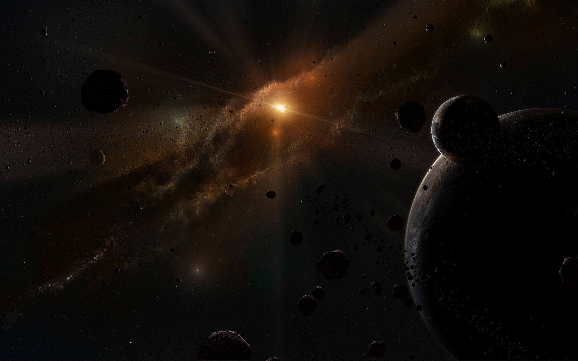 hd, supernova, 1080P, stars, planets, dust, art, start, space, Galaxies, HD Wallpaper