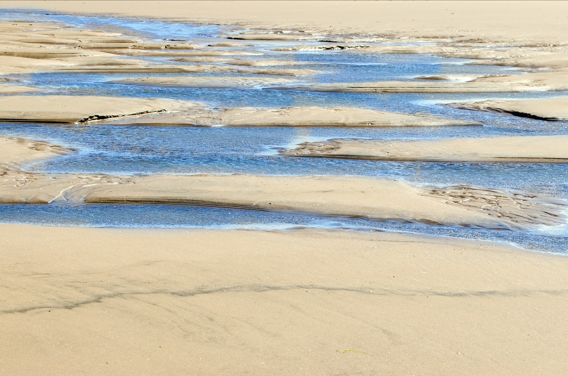 natural, tranquil scene, water, beauty in nature, seasons, low tide, sea, tranquility, element, non-urban scene, wave, sand, day, summer, no people, outflows, HD Wallpaper