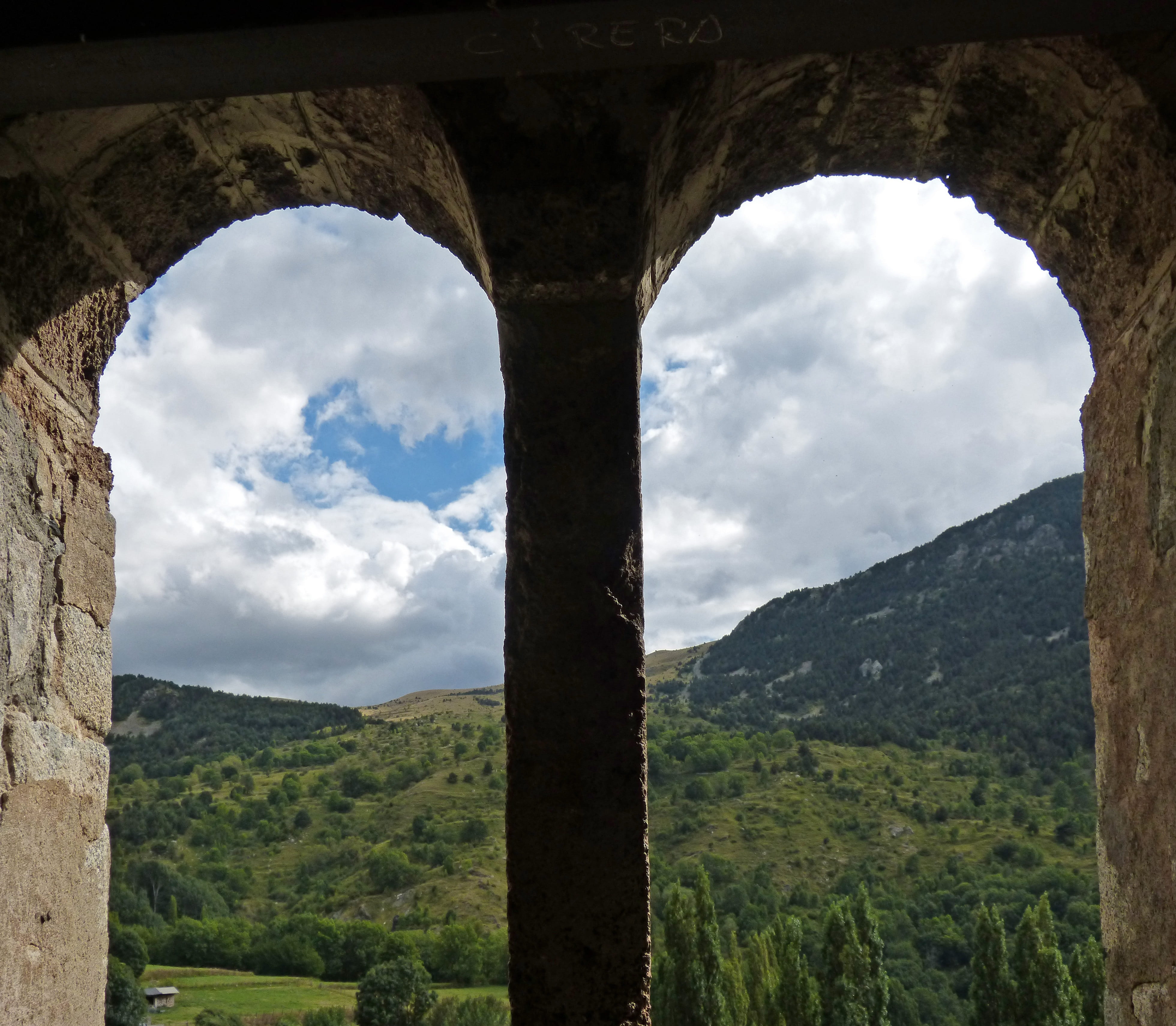 4K, environment, no people, beauty in nature, cloud - sky, heritage, scenics - nature, landscape, vall de boí, built structure, romanesque church, arch, HD Wallpaper