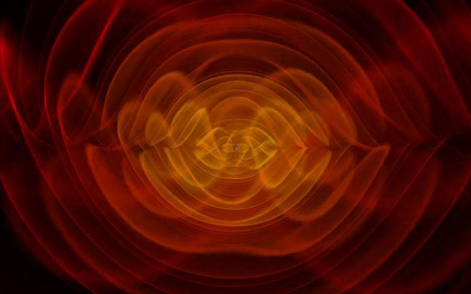 motion, light - natural phenomenon, geometric shape, 1080P, gravitational, red, shape, abstract, light, nature, black color, luminosity, no people, cosmic, HD Wallpaper
