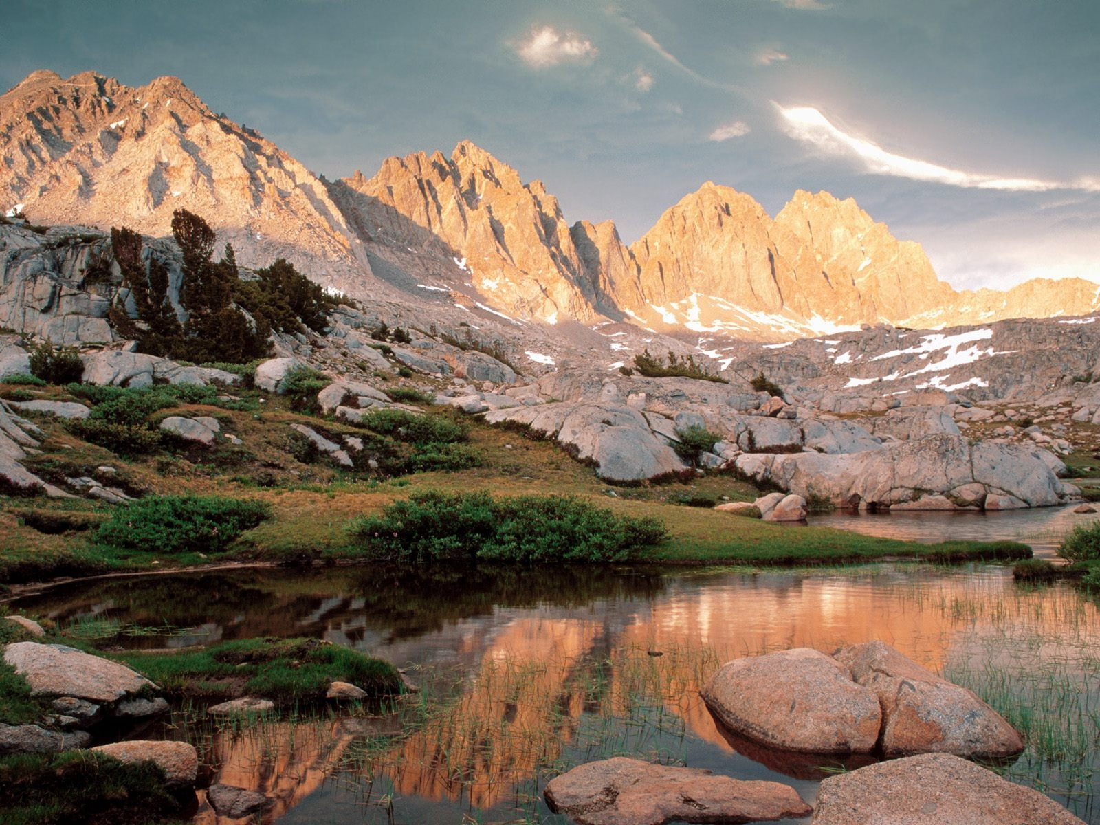 lake, river, outdoors, park - Man Made Space, reflection, mountain, tree, mountain Peak, california, beauty In Nature, travel, panoramic, summer, environment, HD Wallpaper