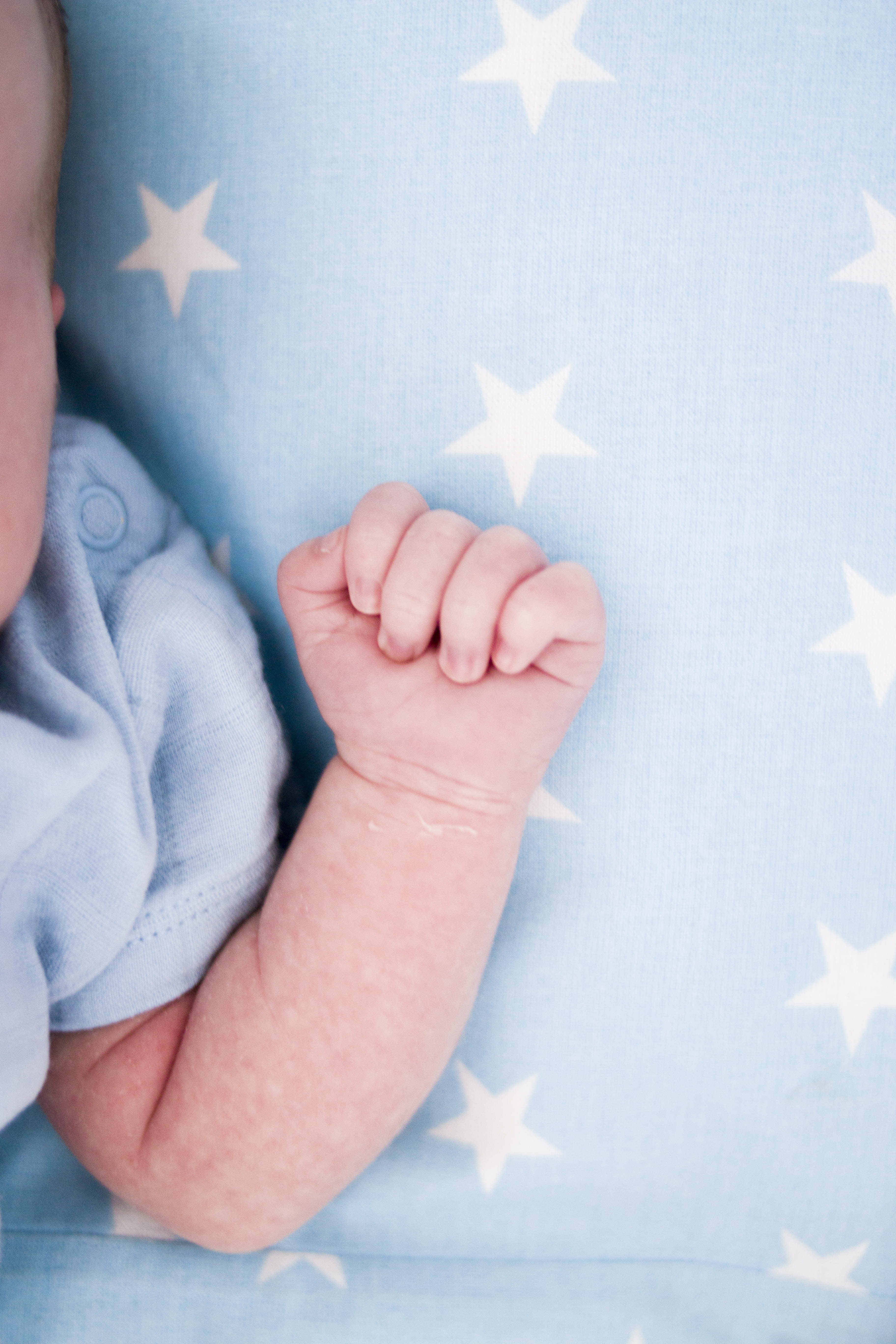 photo, baby, white color, human body part, design, decoration, Left hand, blue, blue background, small, cute, finger, little, toddler, close-up, infant, Phone HD Wallpaper
