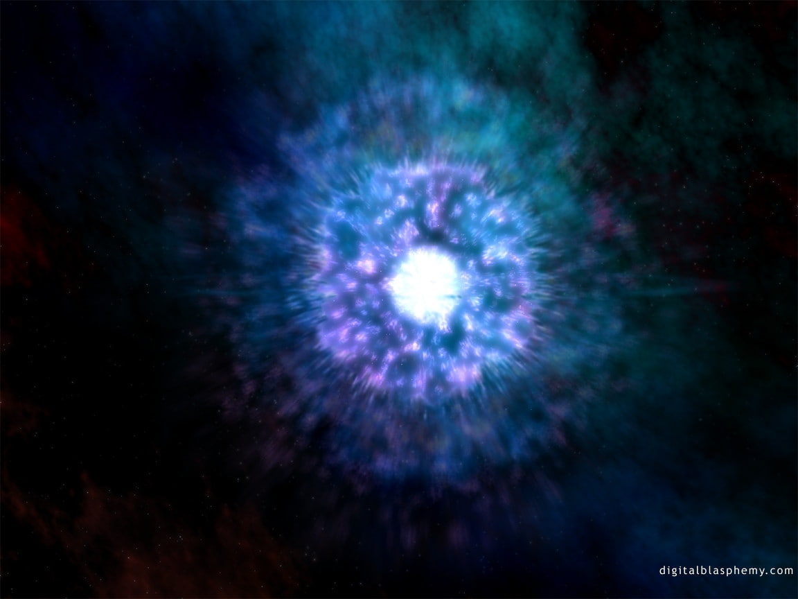 480P, colours, star, stars, explosion, hd, art, Space, Black, supernova, HD Wallpaper