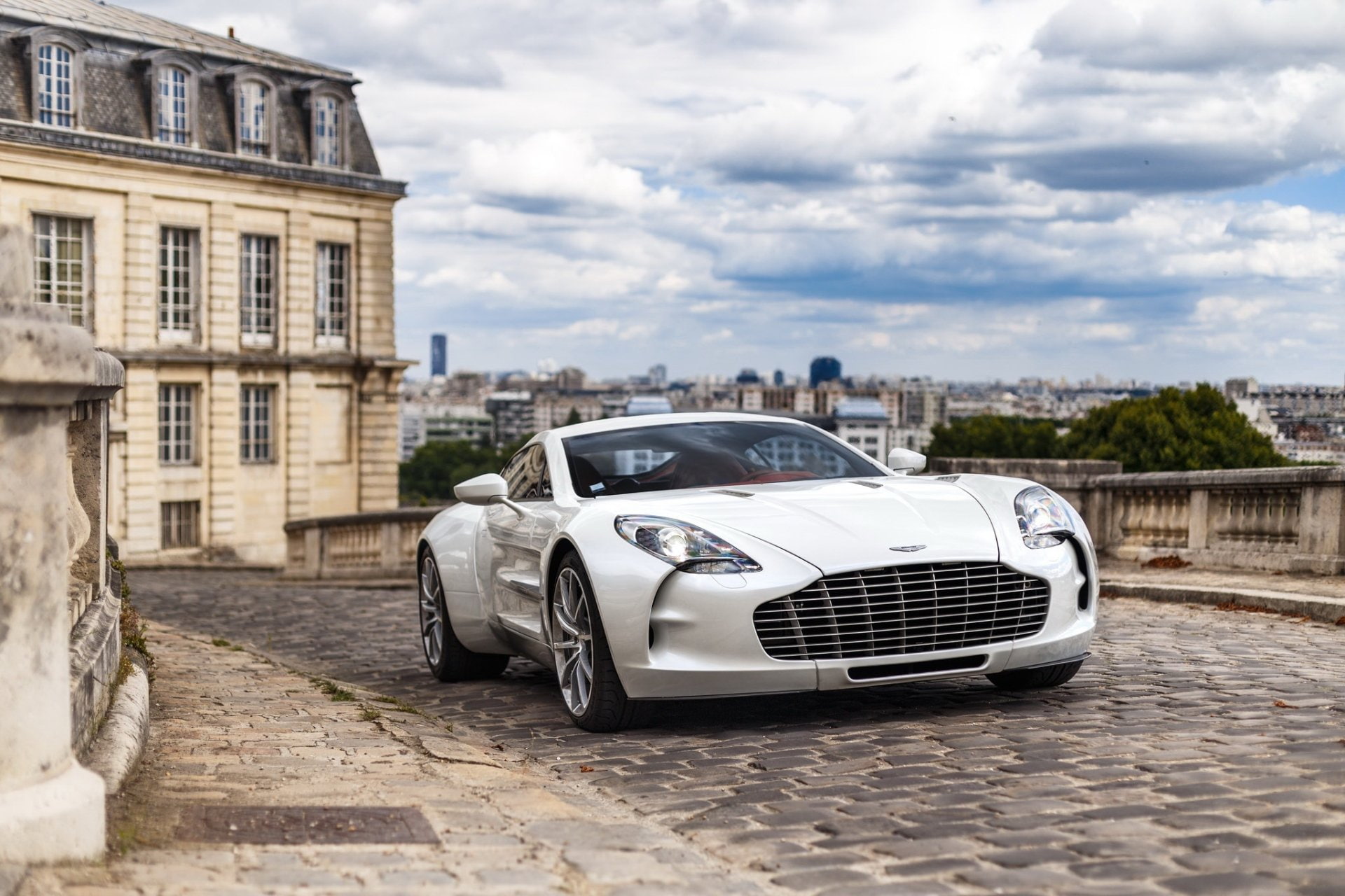 Sport Car, Aston Martin, Supercar, Car, White Car, Vehicle, Aston Martin One-77, 1080P, HD Wallpaper