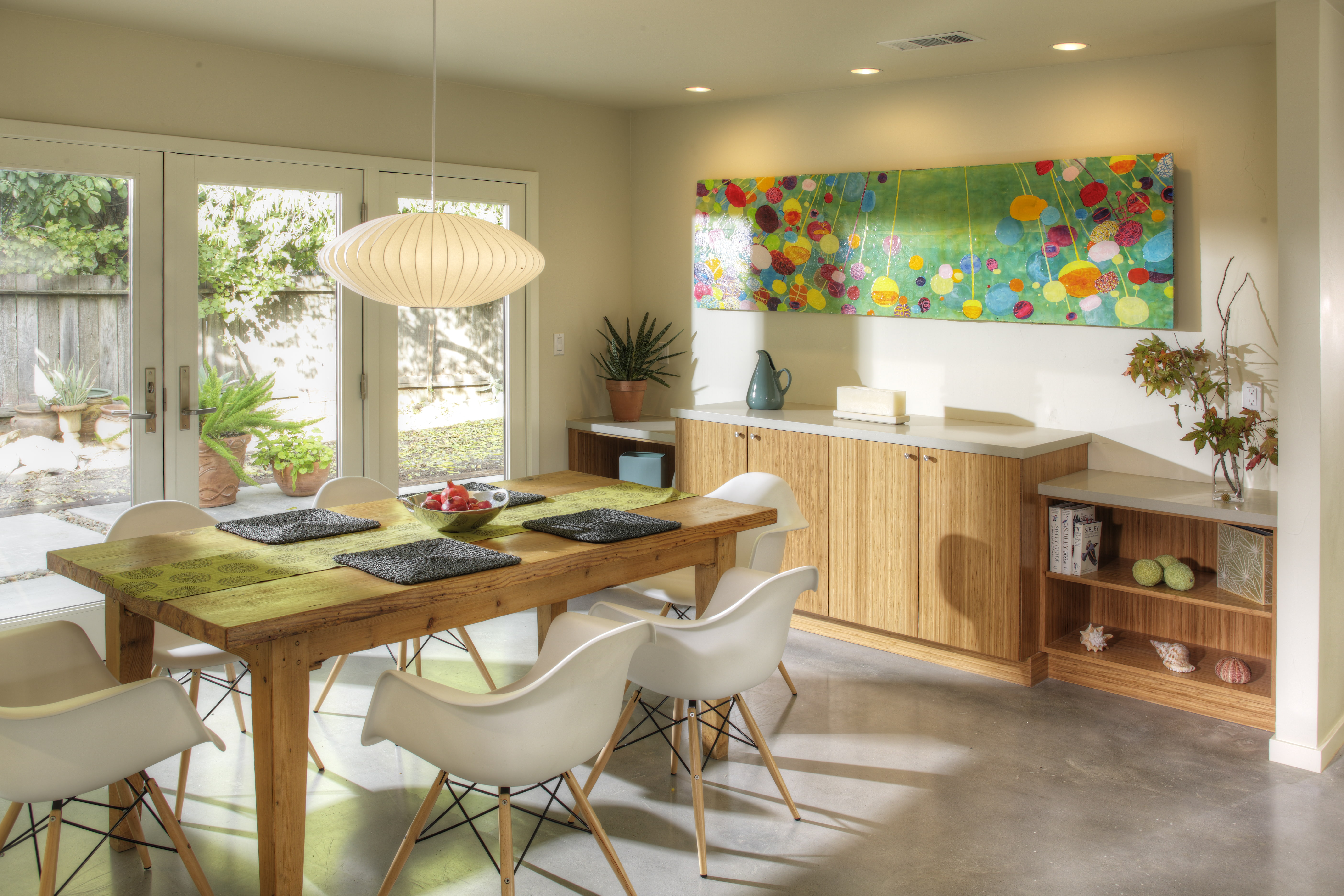 cottage, interior, design, house, dining room, style, 5K, HD Wallpaper