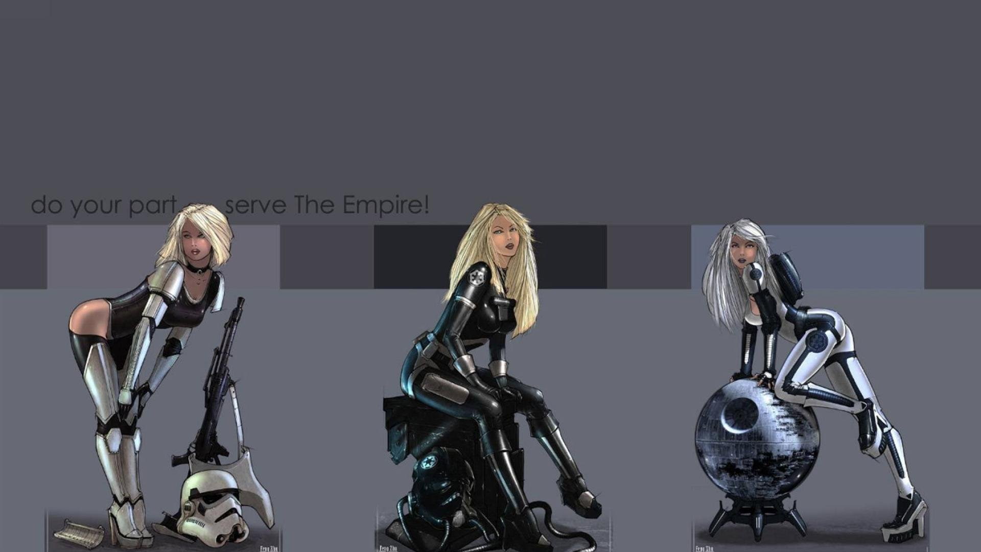 women, Acdtion, fi, hairstyle, hair, fashion, studio shot, young women, holding, film studio, series, three people, copy space, cyborg, Fighting, standing, HD Wallpaper