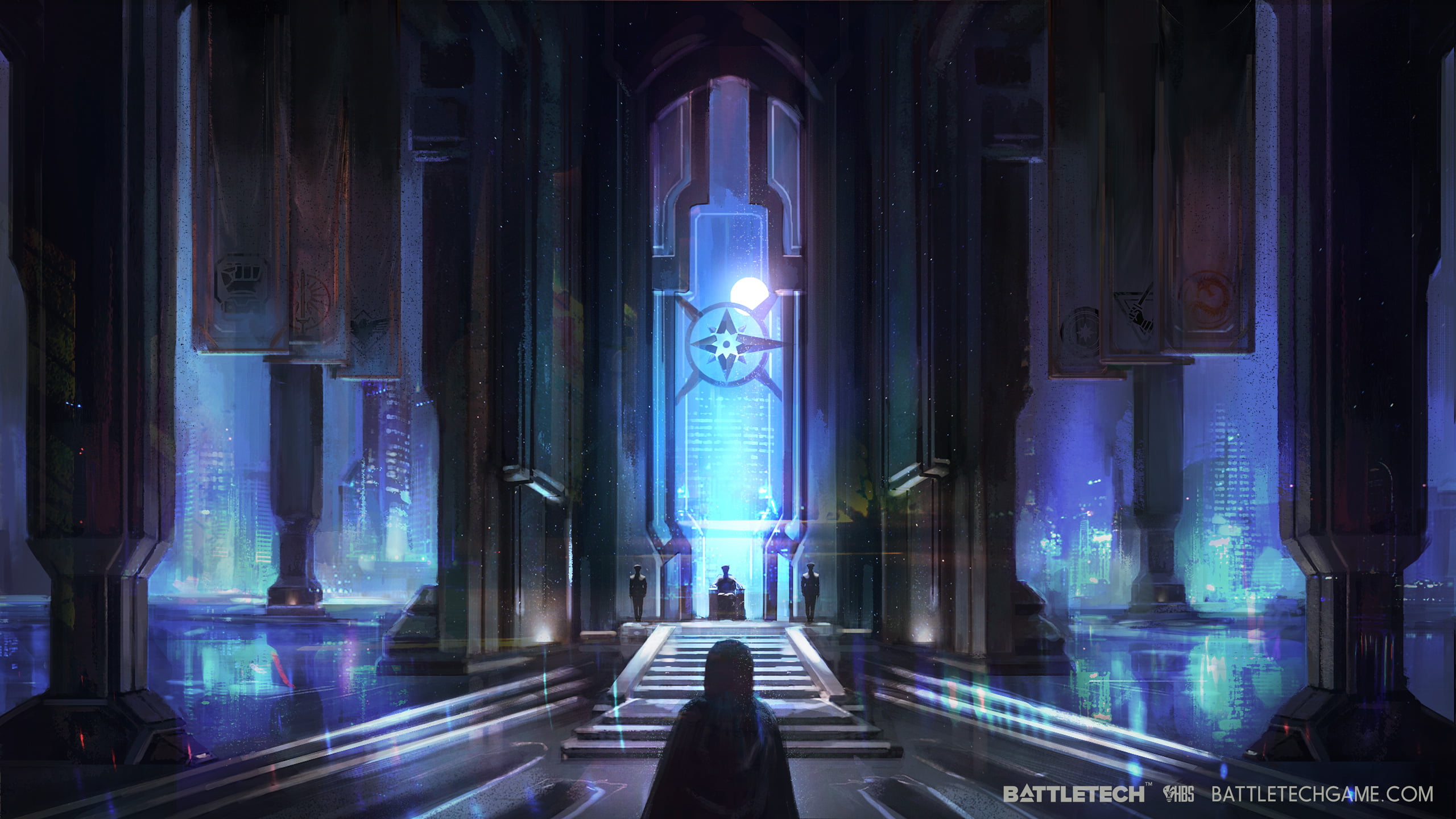 2K, Throne Room, Battletech, HD Wallpaper