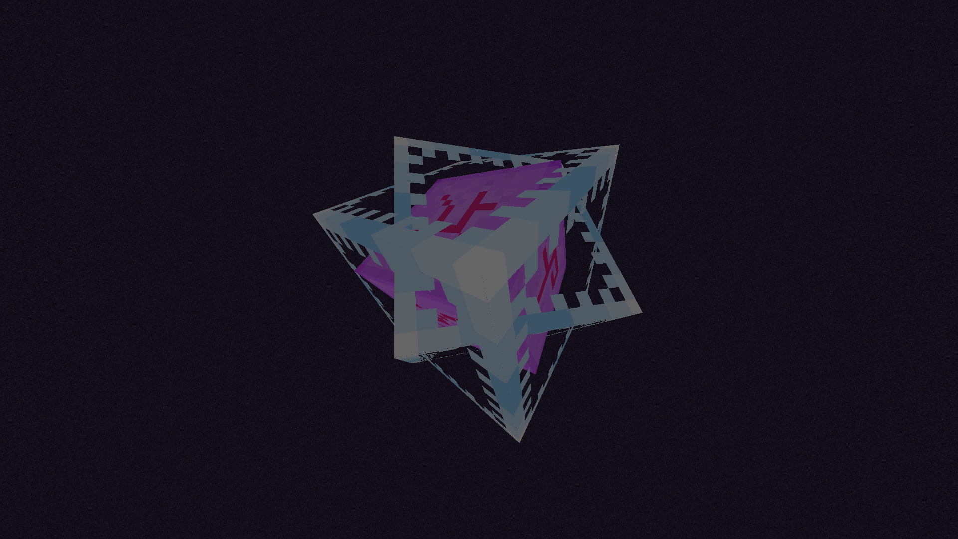 crystal, 1080P, Minecraft, Ender, HD Wallpaper