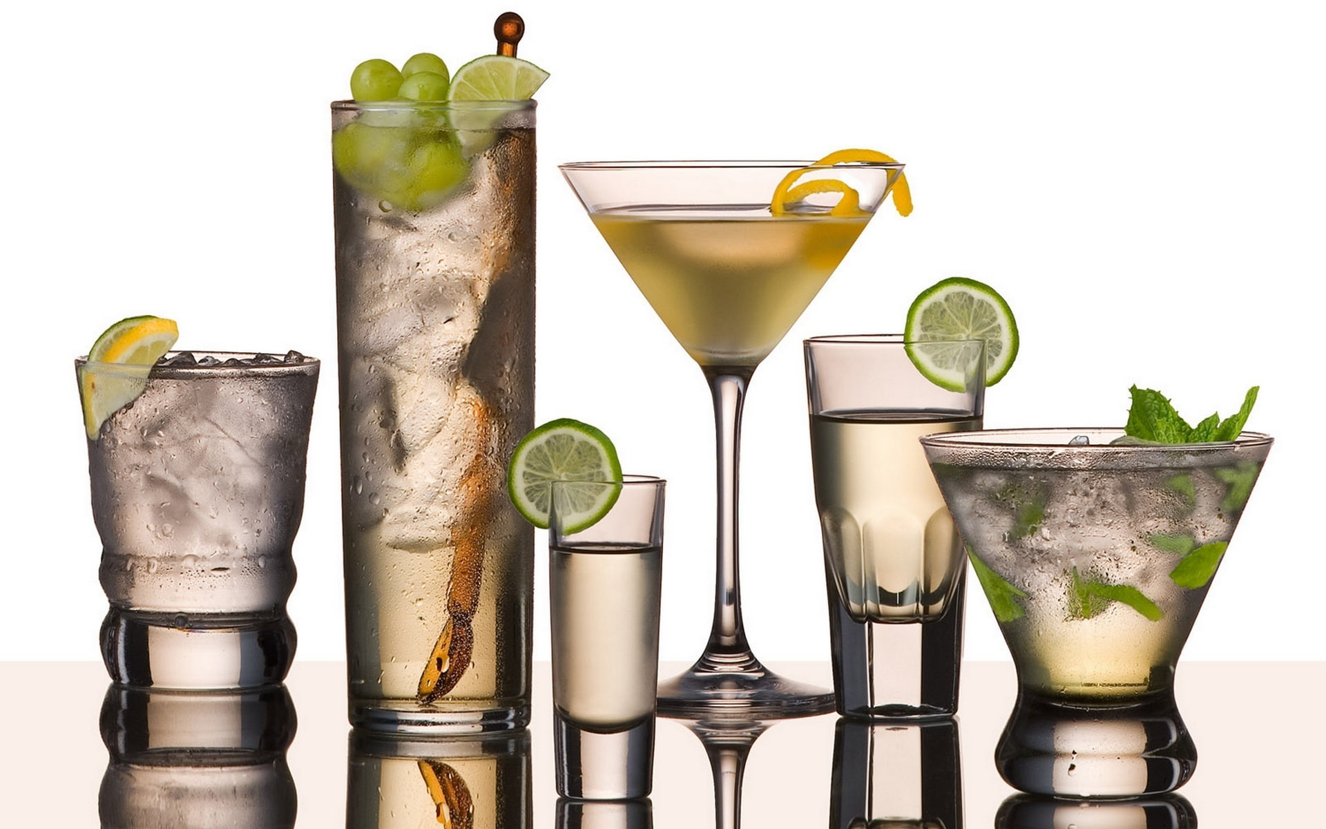 refreshment, soda, no people, ice, household equipment, citrus Fruit, food, summer, indoors, slice, cold - Temperature, bar - Drink Establishment, garnish, HD Wallpaper