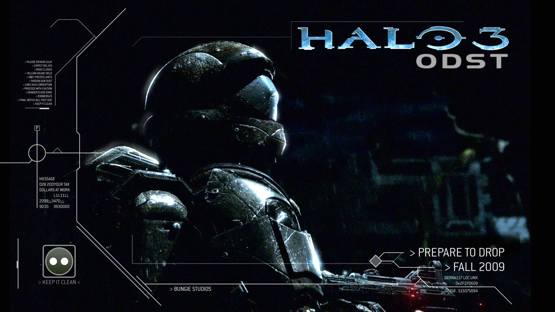 1odst, gun, fighting, shooter, weapon, odst, fps, halo, warrior, sci-fi, war, 1080P, futuristic, action, HD Wallpaper