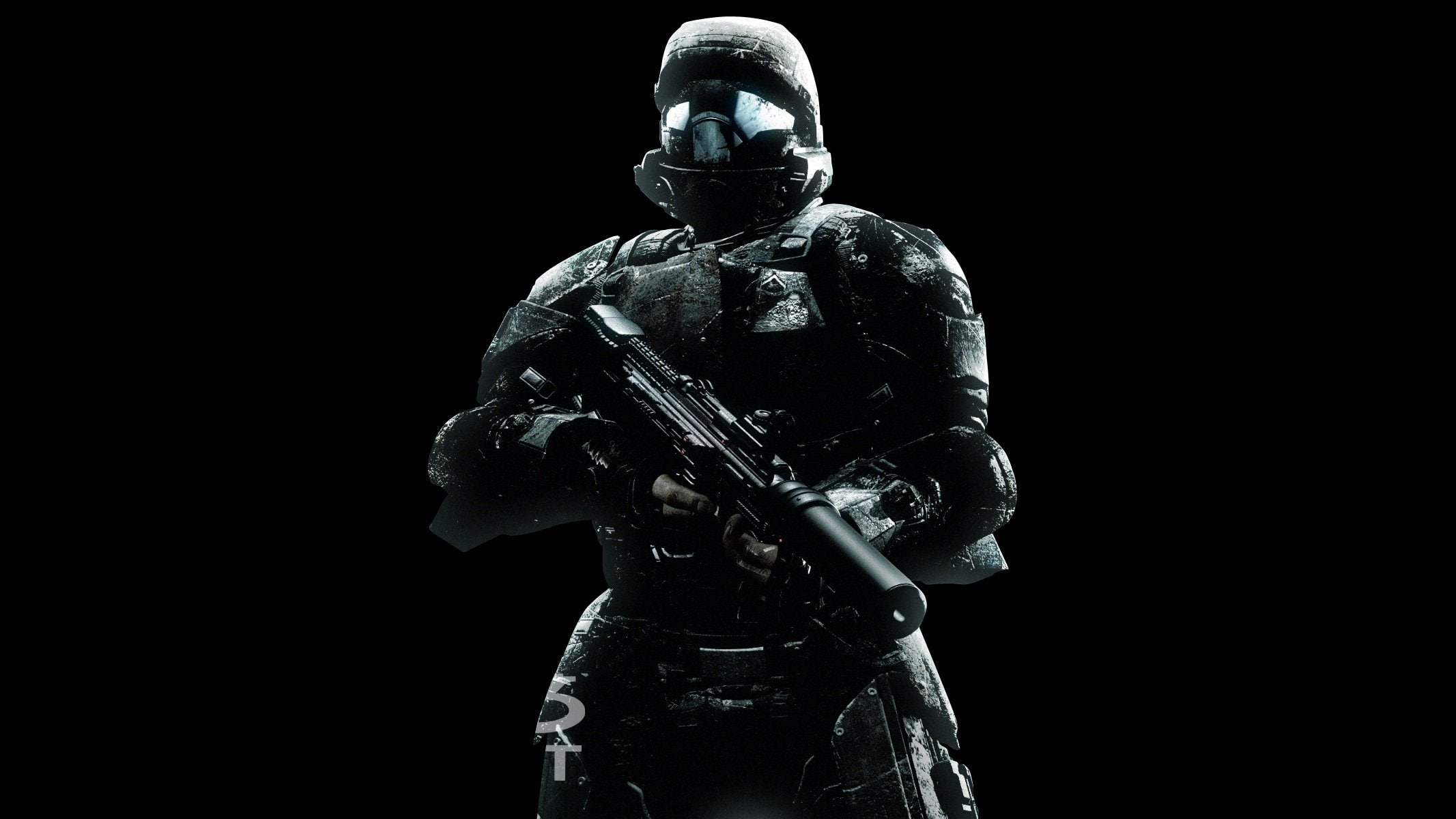 1odst, fps, fighting, war, weapon, shooter, gun, warrior, sci-fi, action, futuristic, odst, 1080P, halo, HD Wallpaper