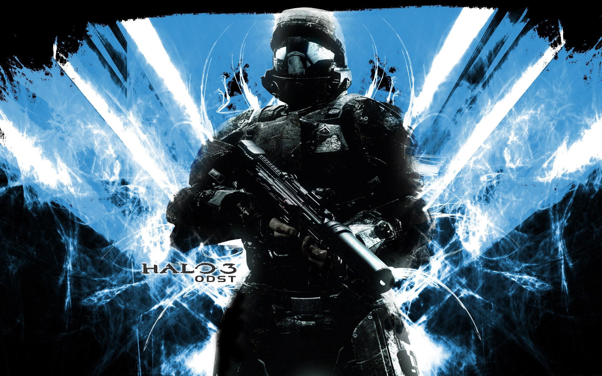 shooter, warrior, sci-fi, odst, 1odst, war, action, gun, futuristic, halo, 1080P, fighting, weapon, fps, HD Wallpaper