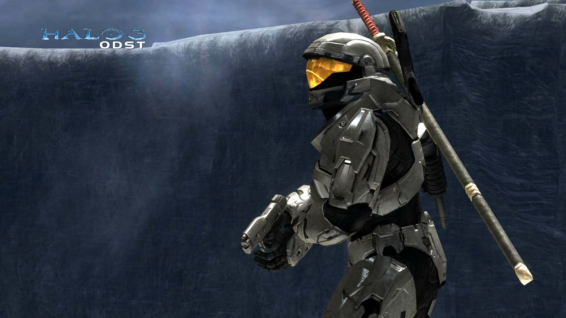 sci-fi, war, action, fighting, 1odst, 1080P, warrior, weapon, futuristic, shooter, fps, gun, halo, odst, HD Wallpaper