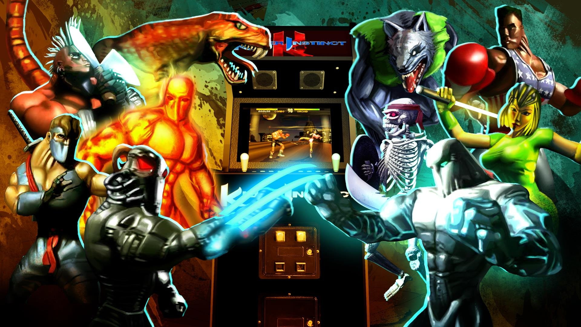 1080P, instinct, game, fantasy, fighting, killer, HD Wallpaper