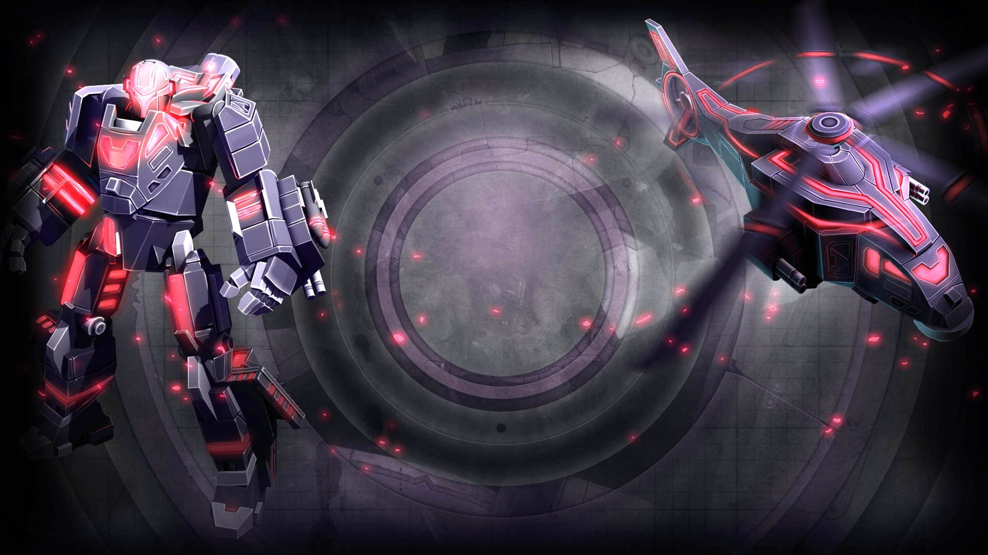 assembly, sci-fi, mech, airmech, fron, fighting, mecha, 1080P, line, online, HD Wallpaper