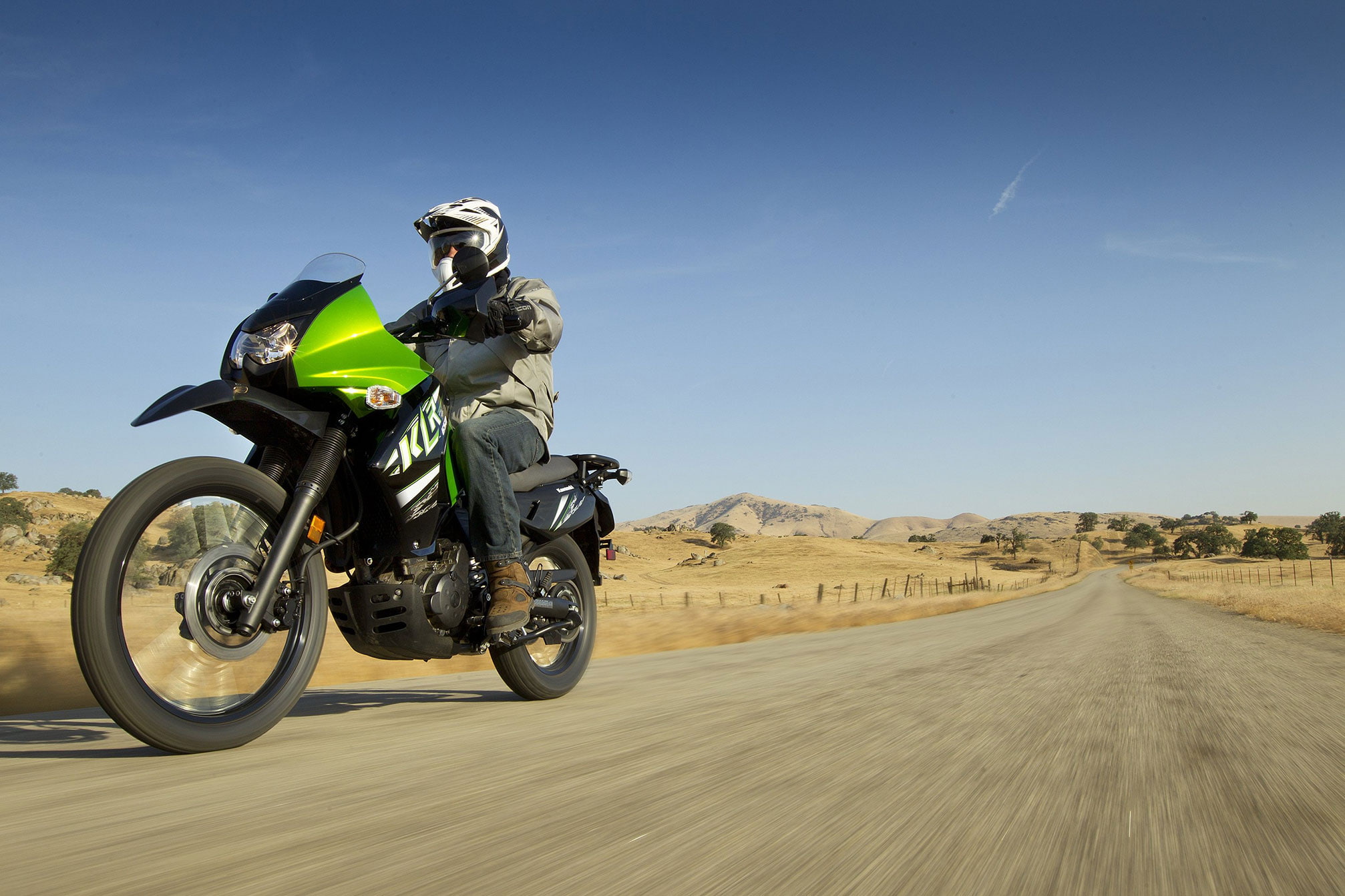 2014, dual purpose, kawasaki, klr650, 1080P, dirtbike, HD Wallpaper
