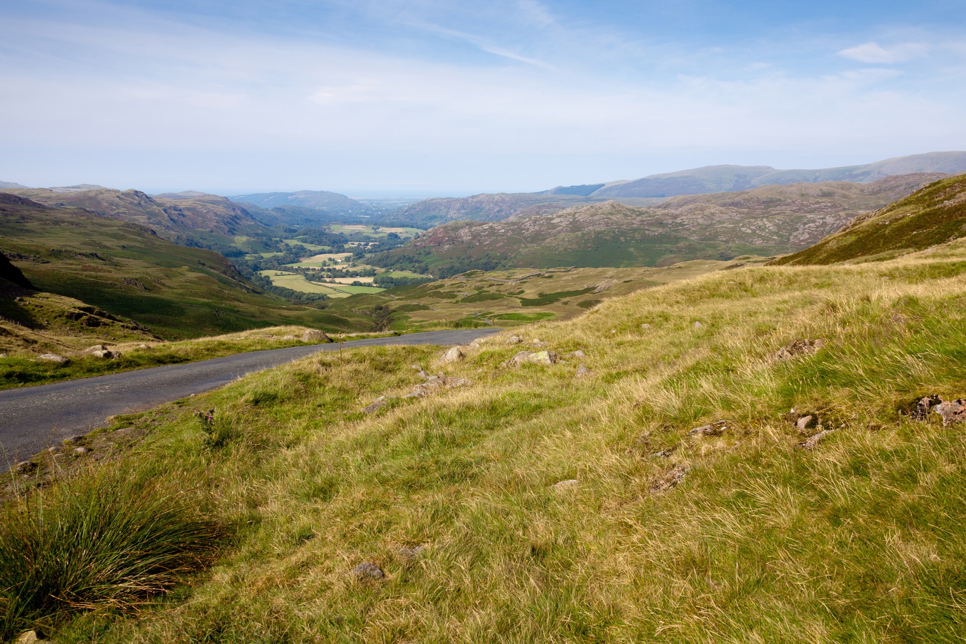 remote, day, sky, scenics - nature, 1080P, unspoilt, plant, land, mountain range, environment, water, english, view, beauty in nature, rural, field, grass, HD Wallpaper