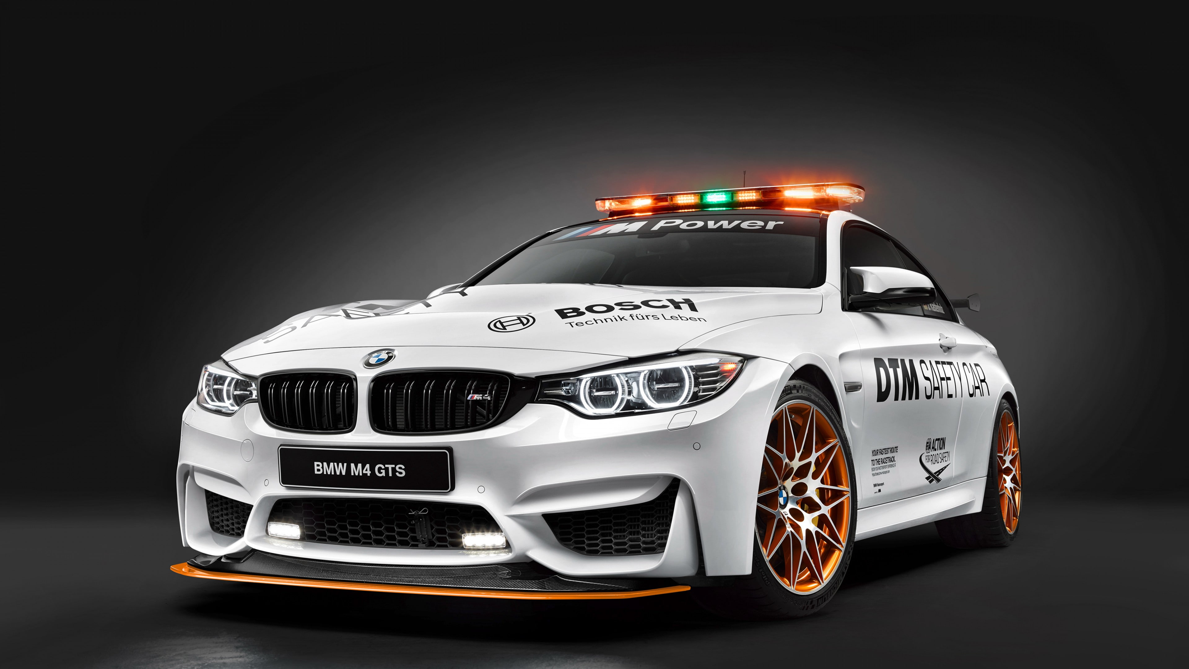 white, Safety car, Bmw M4, 4K, bmw, DTM, car, GTS, HD Wallpaper