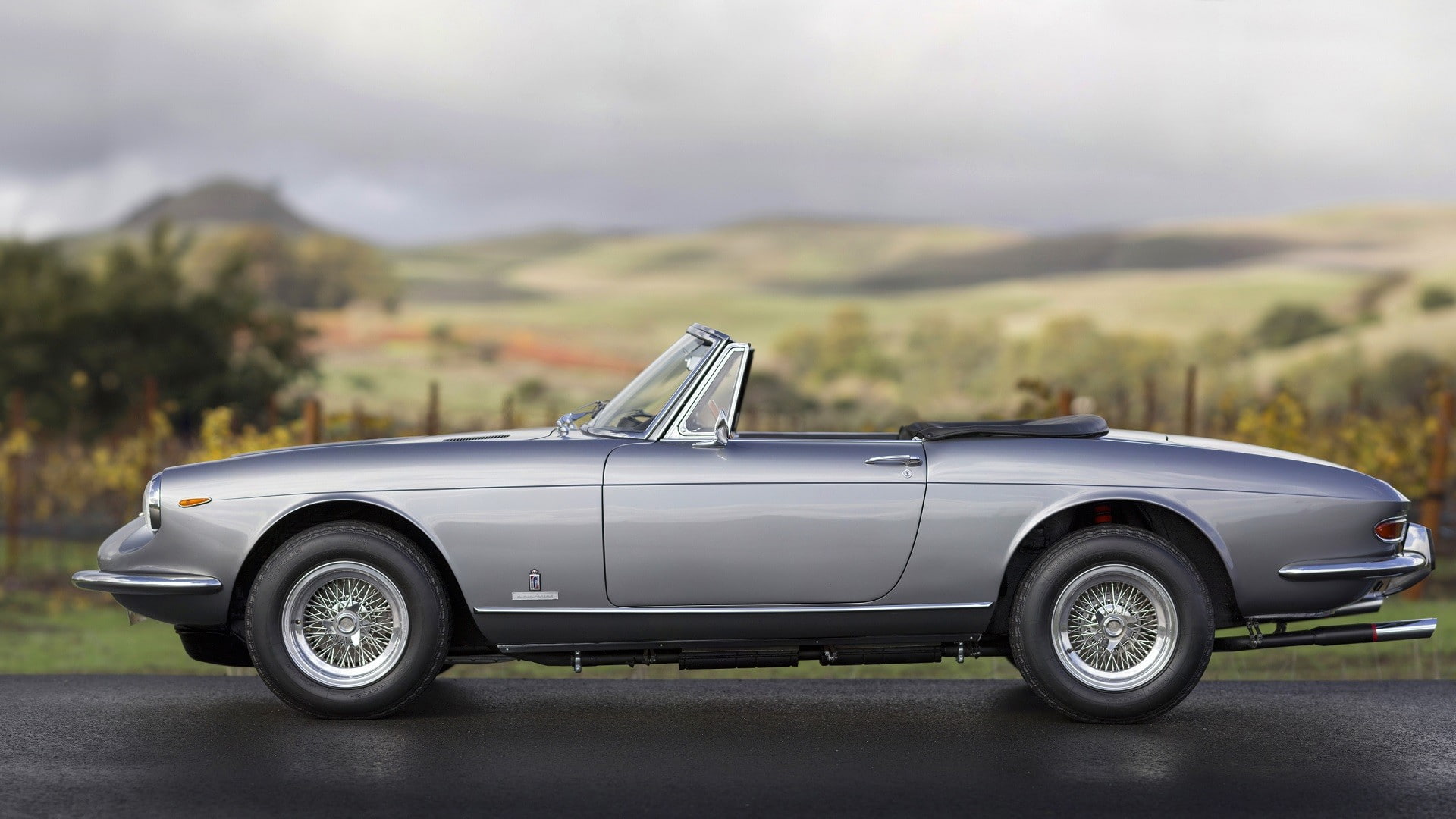 car, classic car, 1080P, Ferrari, Ferrari 365, HD Wallpaper
