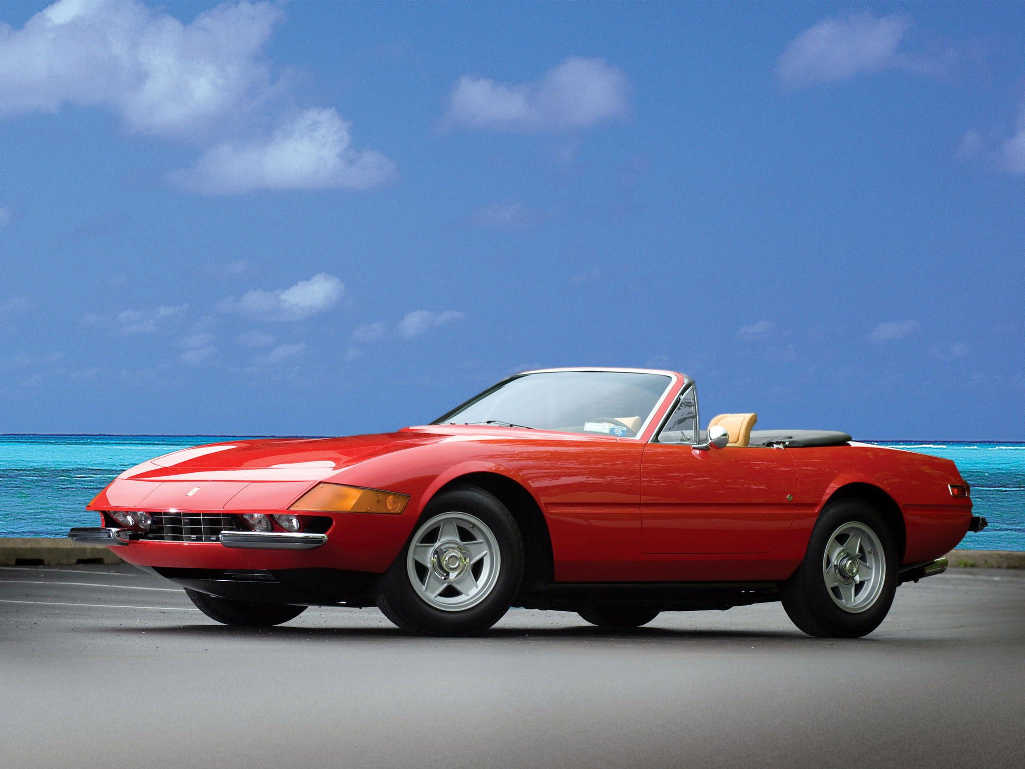 ferrari, supercars, 365, spider, 1080P, classic, supercar, gts4, daytona, 1970, HD Wallpaper