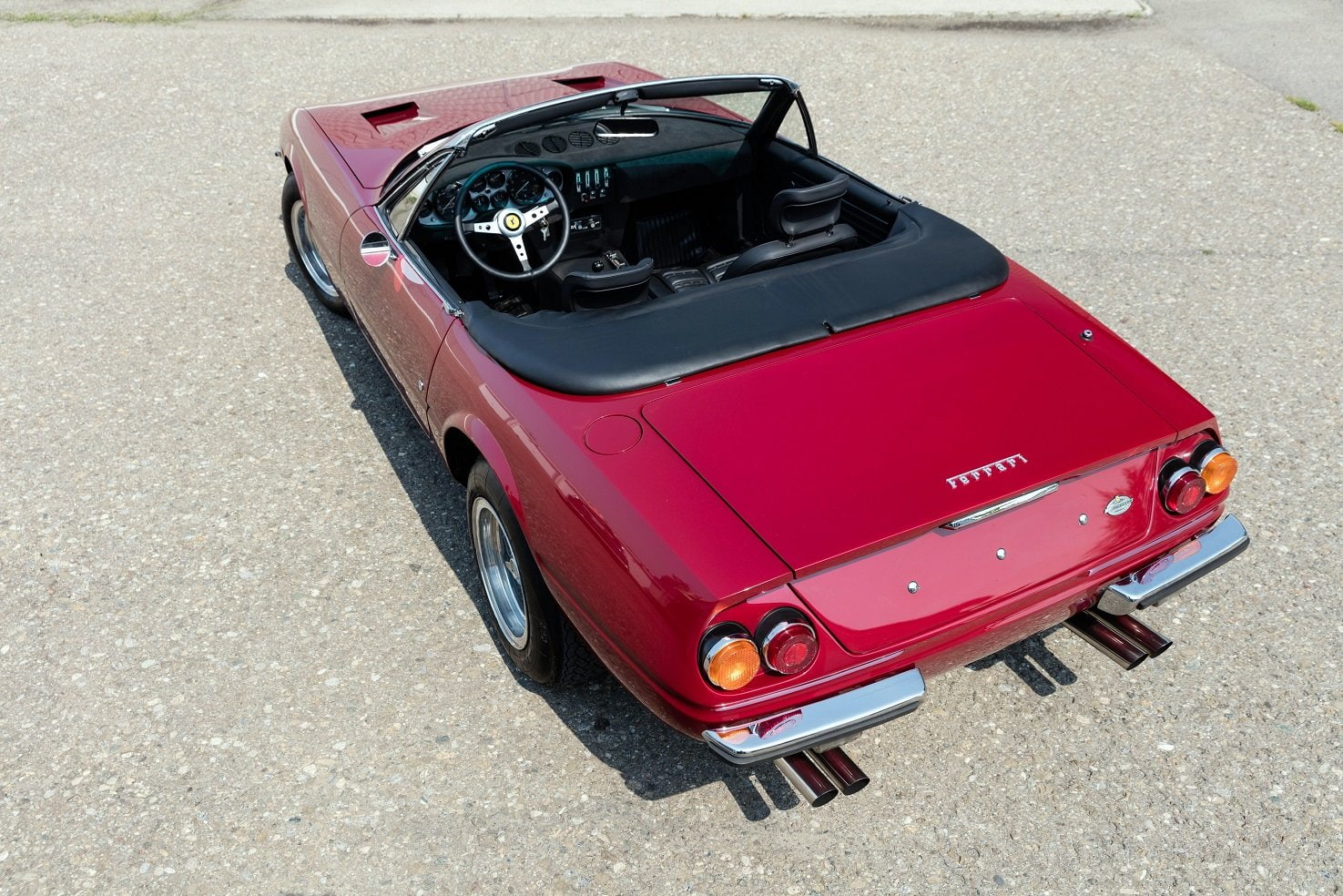 ferrari, convertible, gts-4, cars, 365, 1971, 720P, daytona, HD Wallpaper