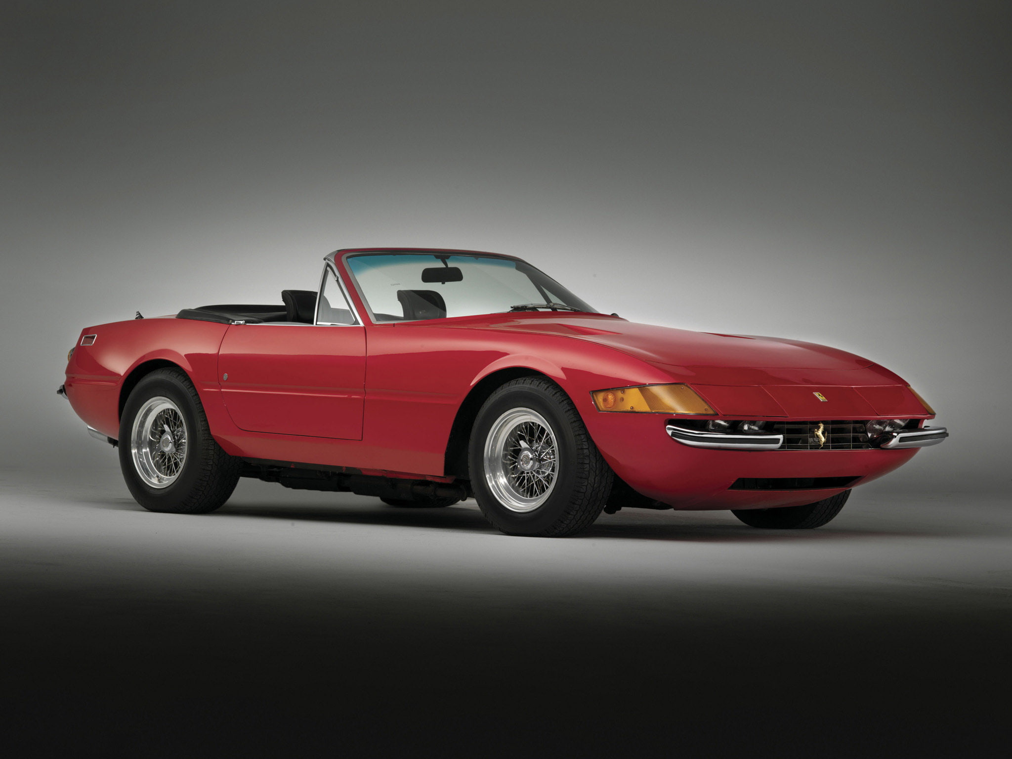 spider, daytona, supercar, ferrari, 1080P, 365, 1970, classic, supercars, gts4, HD Wallpaper
