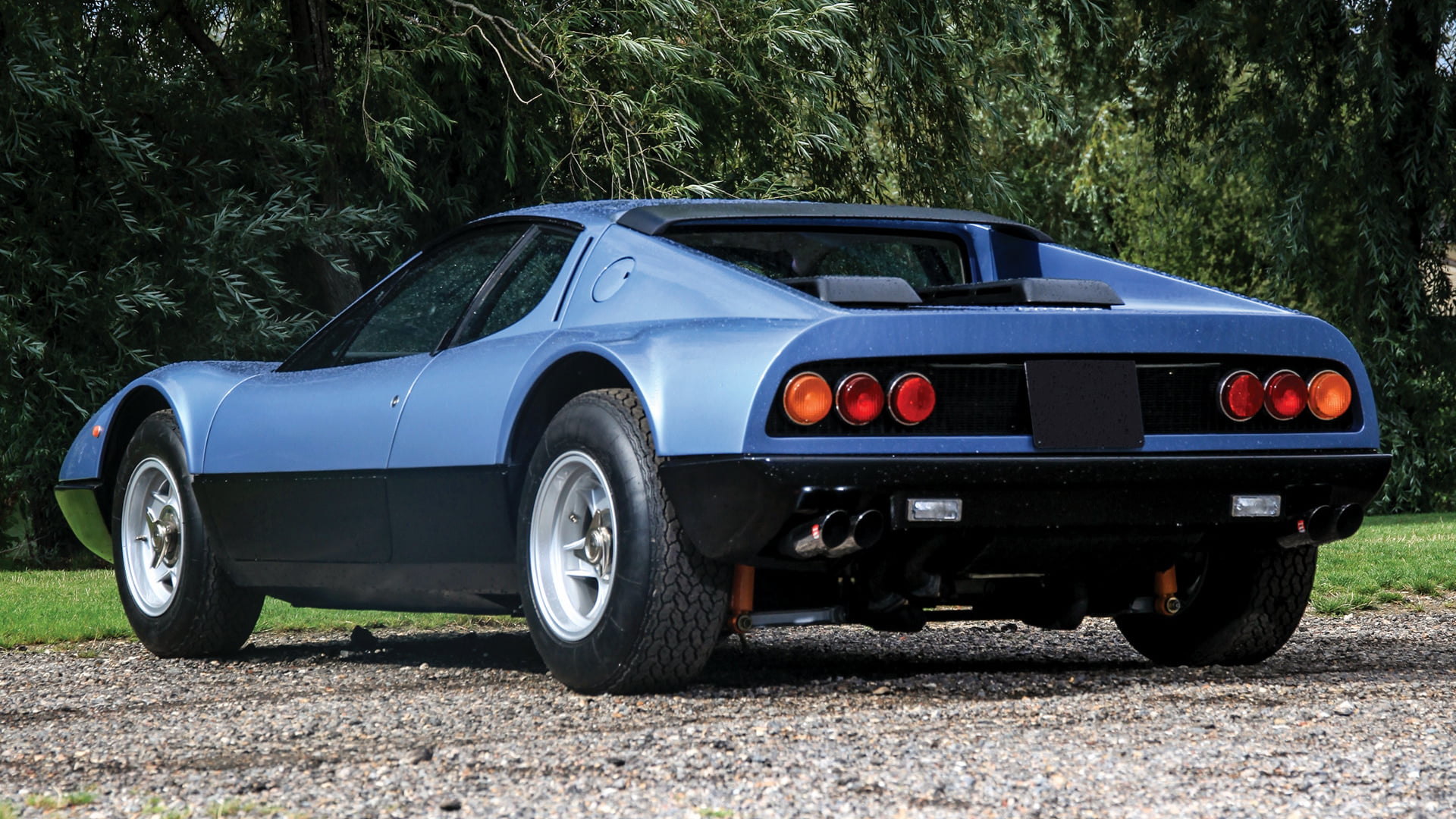 Blue Car, Ferrari, Ferrari 365 GT4 Berlinetta Boxer, Grand Tourer, Coupé, 1080P, Car, Sport Car, Old Car, HD Wallpaper