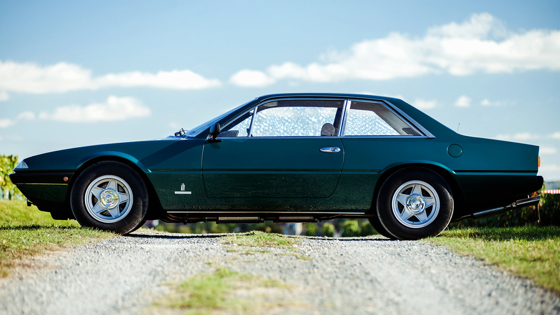 Green Car, 1080P, Sport Car, Old Car, Car, Grand Tourer, Ferrari, Ferrari 365 GT4 2+2, HD Wallpaper