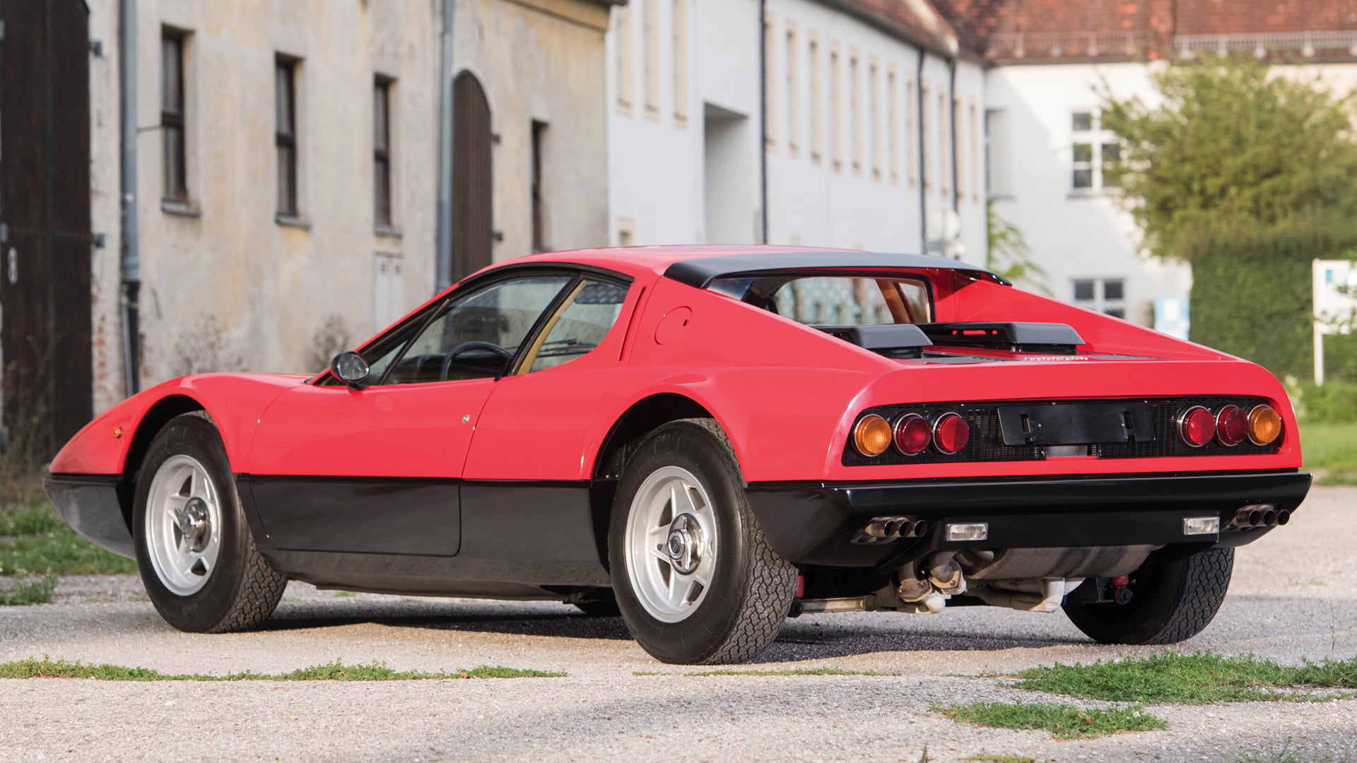 Ferrari, Coupé, Car, Sport Car, Old Car, Ferrari 365 GT4 Berlinetta Boxer, Red Car, Grand Tourer, 1080P, HD Wallpaper