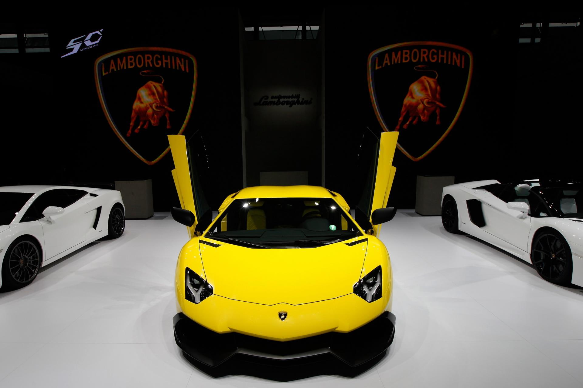 lp, lamborghini, pirelli, edition, anniversario, aventador, car, 1080P, HD Wallpaper