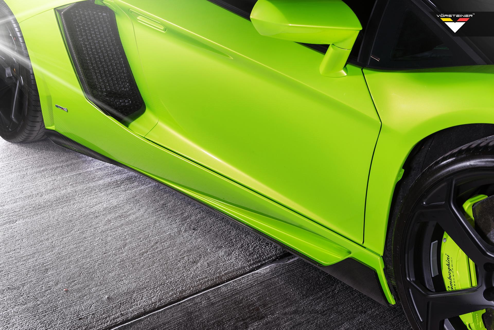 vorsteiner, car, aventador, 1080P, verde, ithaca, pirelli, edition, lp, lamborghini, HD Wallpaper