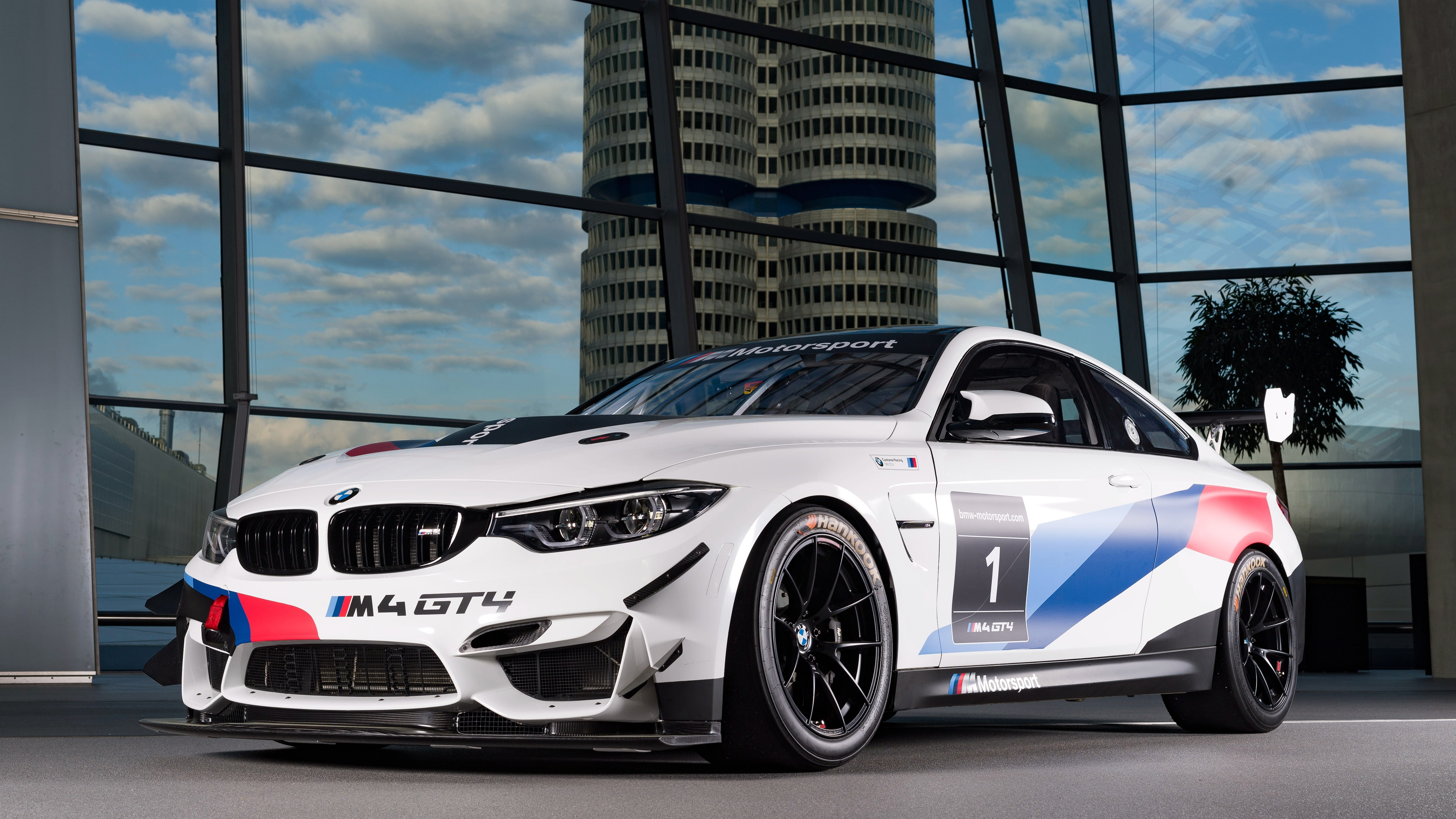 racing car, BMW, 4K, 2018, BMW M4, GT4, HD Wallpaper