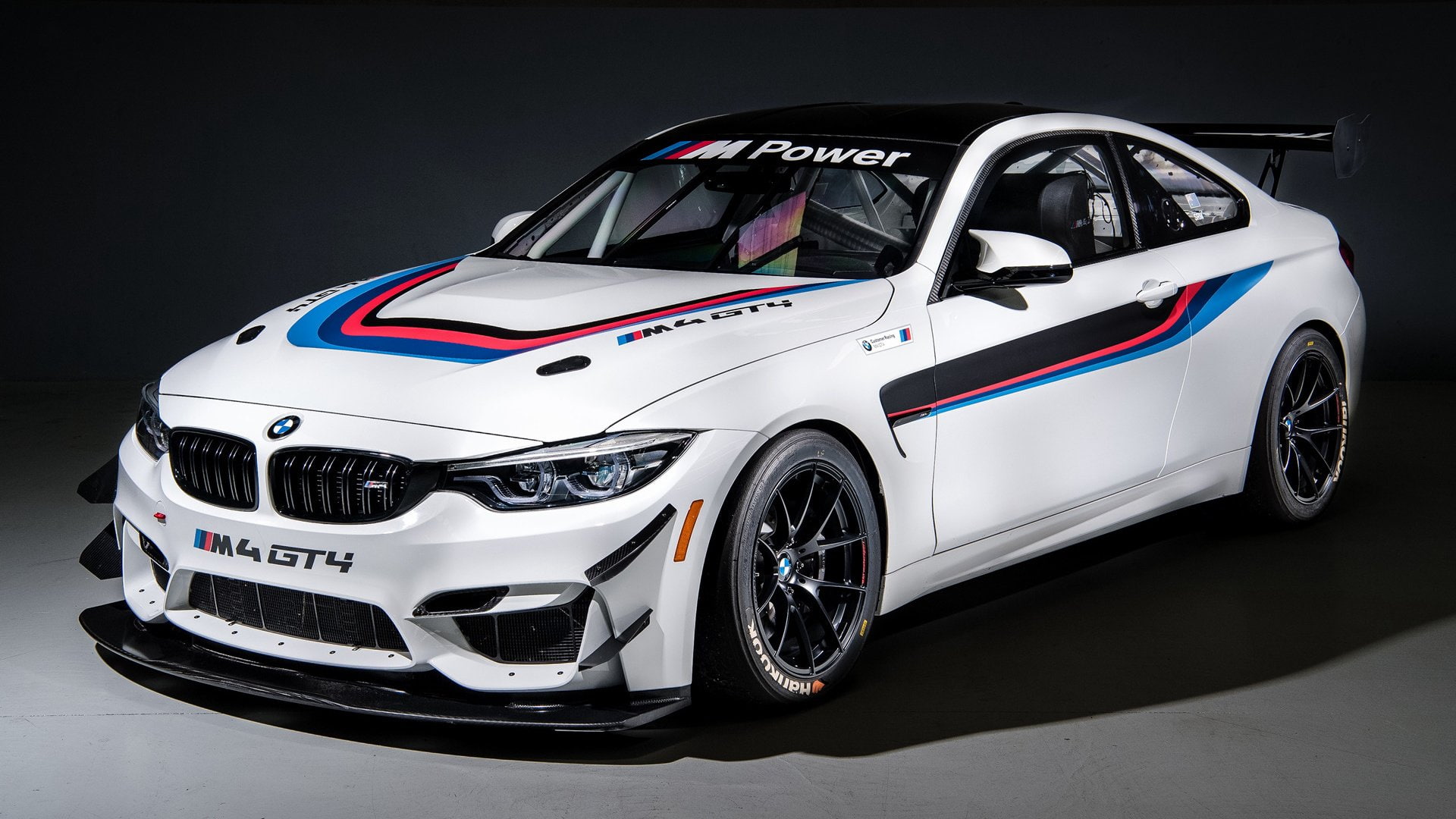 Race Car, White Car, Car, BMW, BMW M4 GT4, 1080P, Sport Car, HD Wallpaper