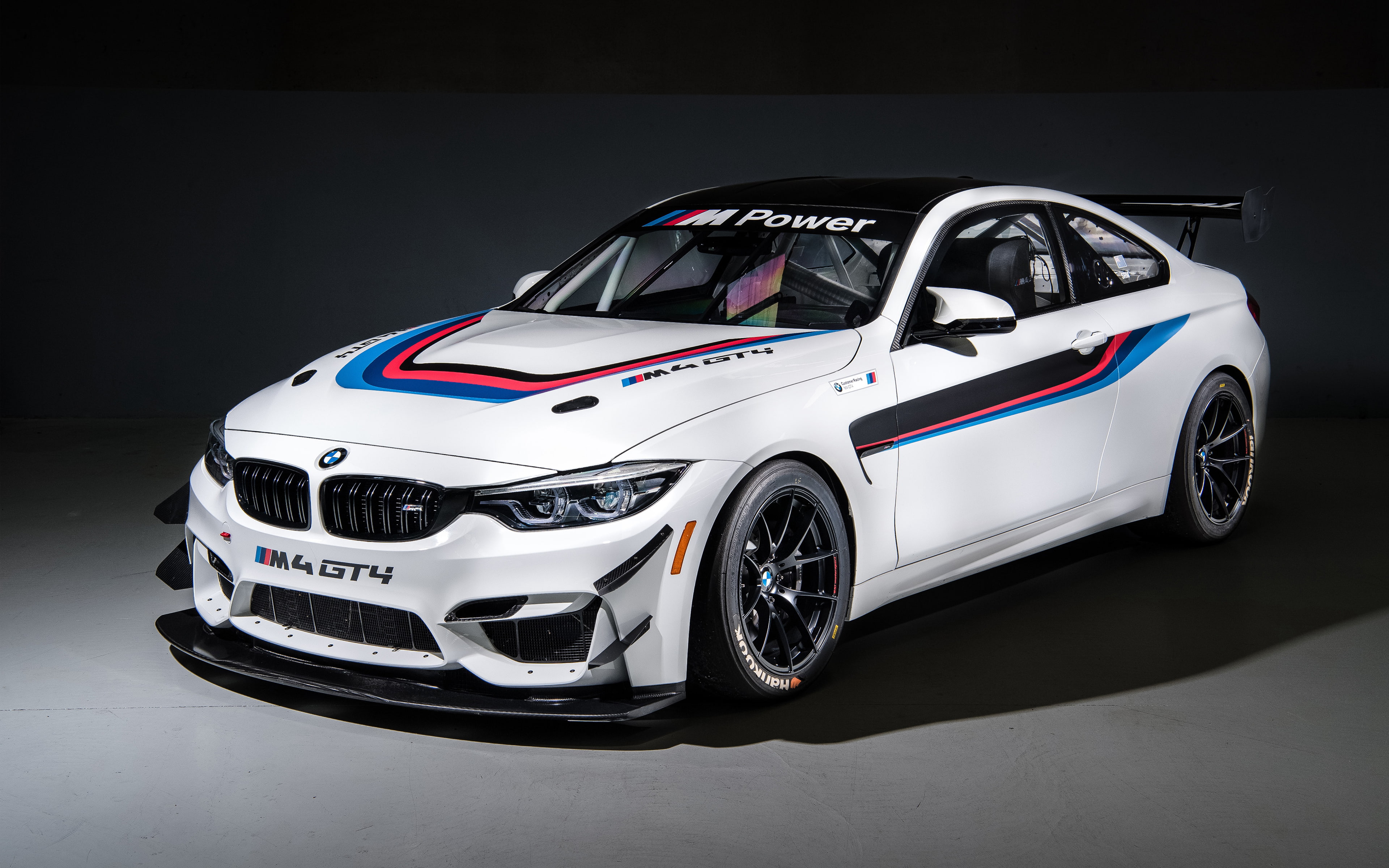 indoors, no people, car, retro styled, luxury, transportation, number, toy, shiny, white color, gt, motor vehicle, 4K, auto racing, speed, bmw, k, black background, HD Wallpaper