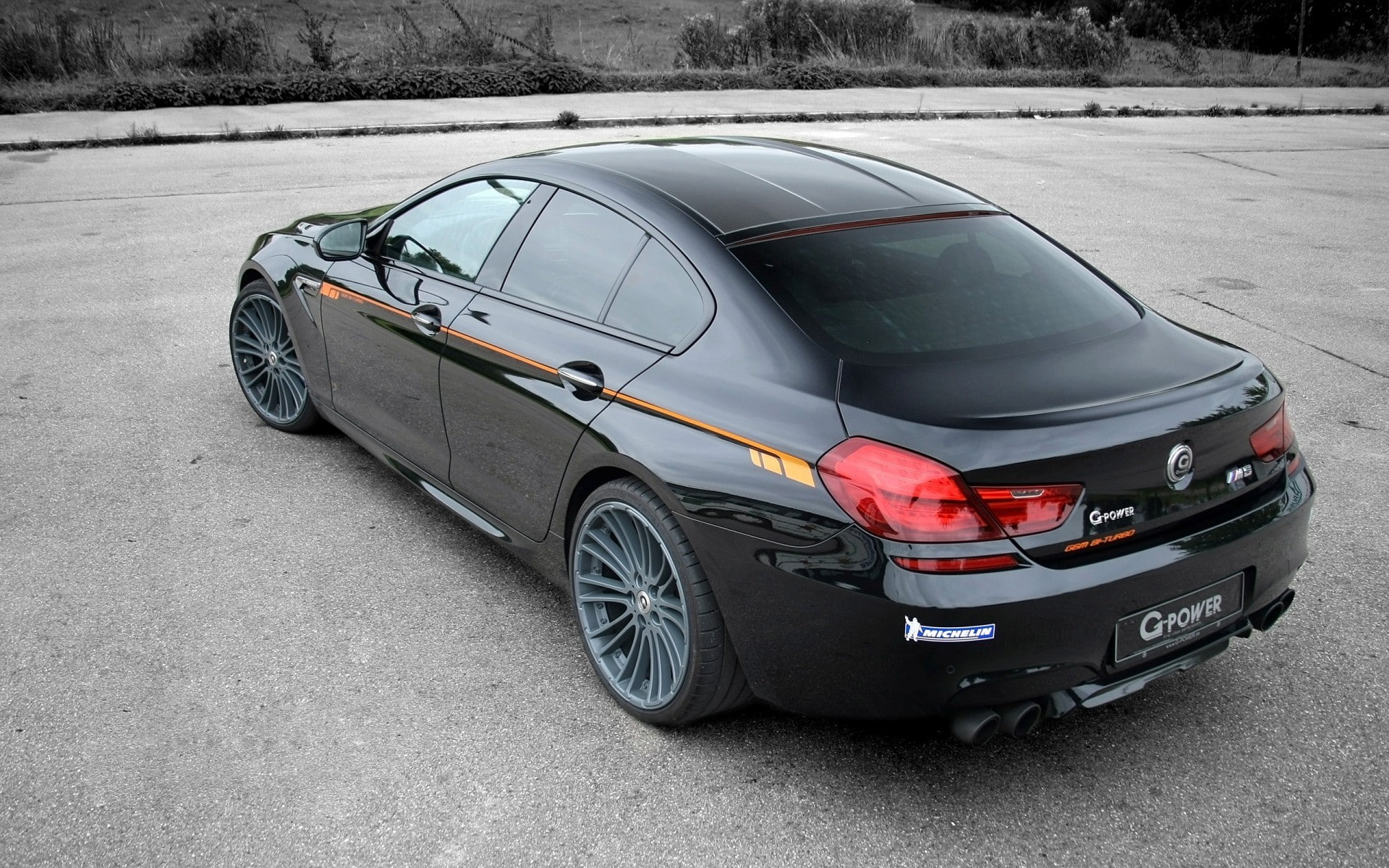 1080P, car, BMW M6, BMW, BMW M6 Gran Coupe, G-Power, HD Wallpaper