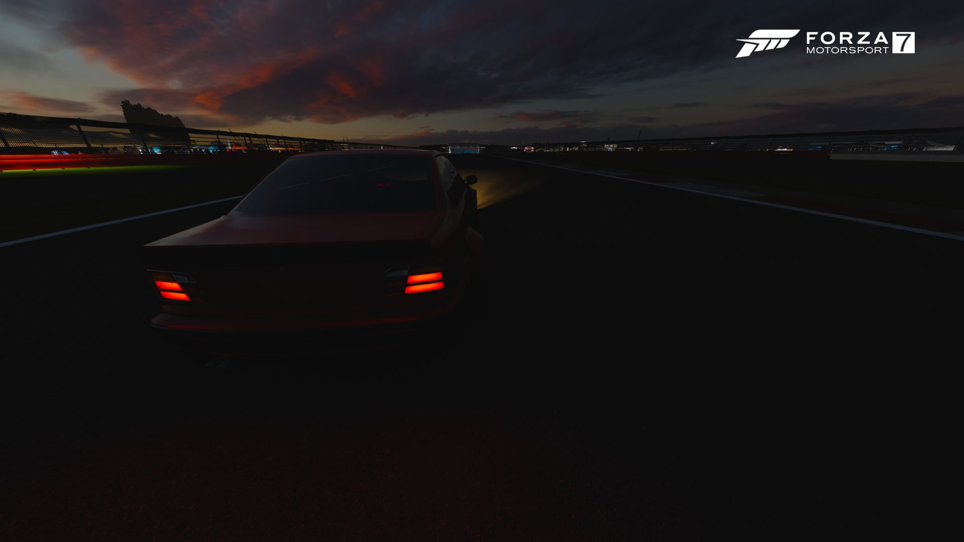 illuminated, motion, 1080P, Forza, BMW, travel, video games, car, transportation, motor vehicle, mode of transportation, no people, sky, night, road, the way forward, HD Wallpaper