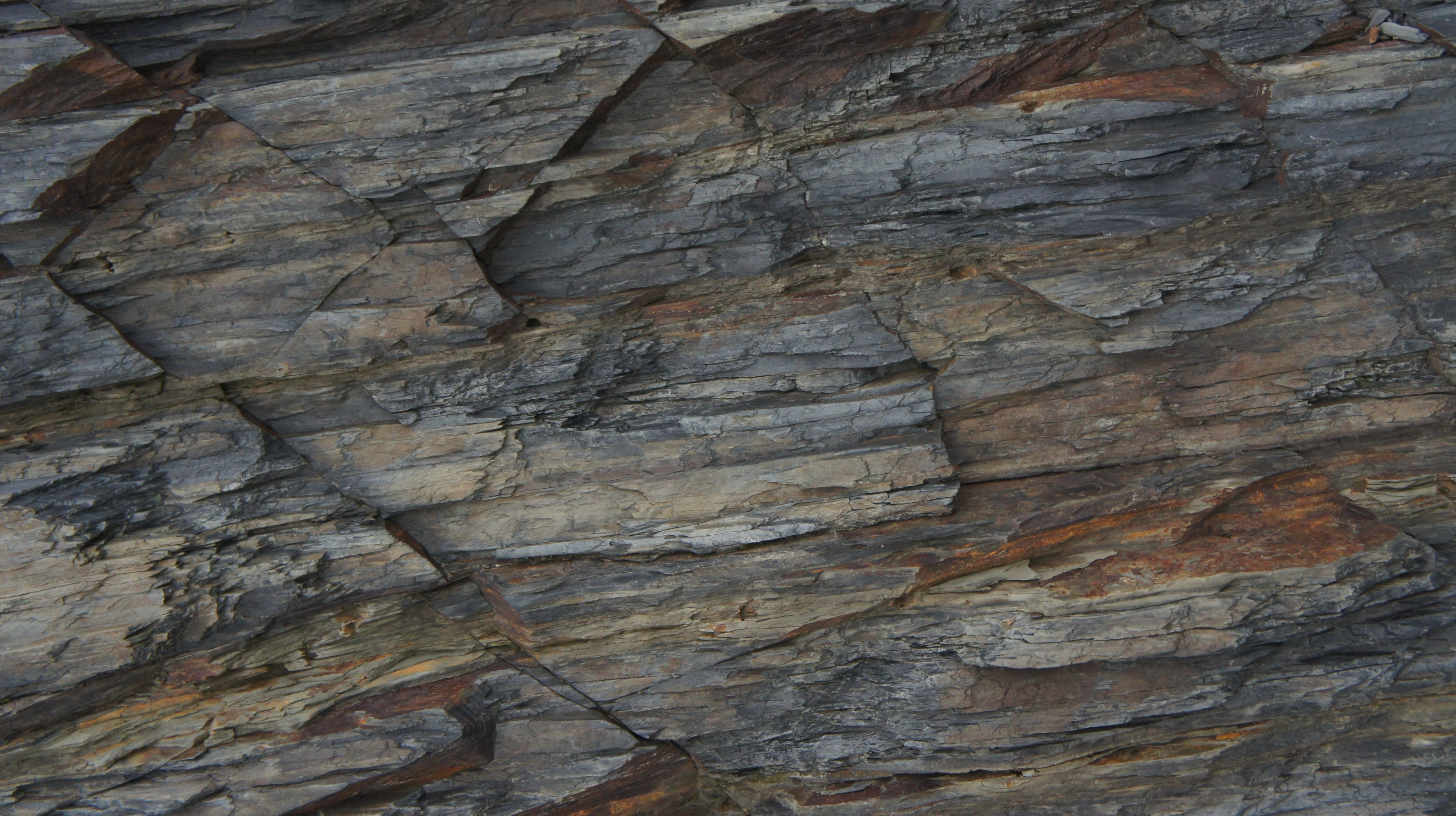 georgia, day, solid, stepantsminda, backgrounds, wood - material, layered, full frame, textured, nature, rock - object, rough, kazbegi, tree, stone, rock formation, HD Wallpaper