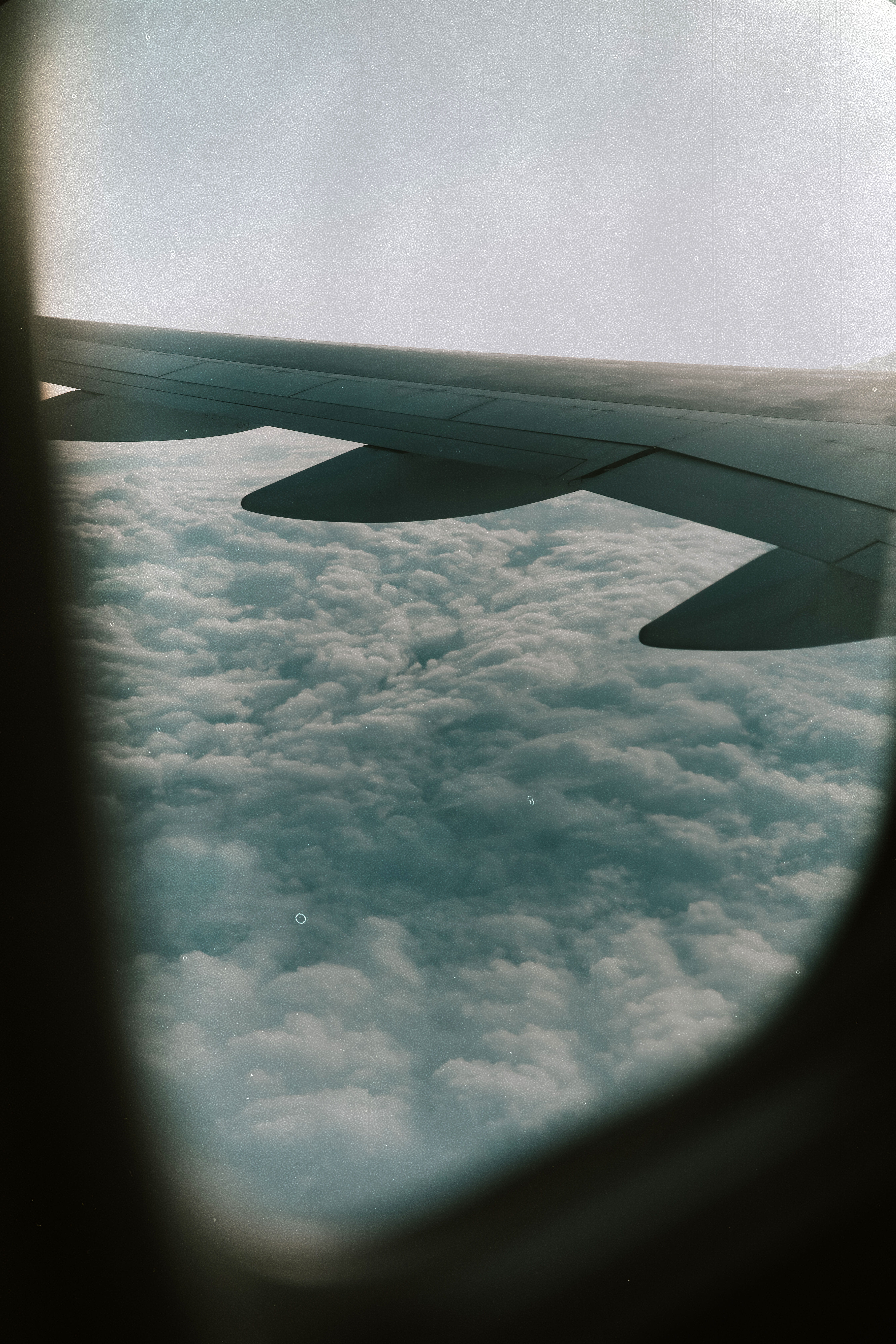 mid-air, flight, porthole, vehicle interior, flying, binoculars, cloud - sky, snow, jet, airliner, nature, on the move, seaplane, aircraft wing, aircraft, Phone HD Wallpaper