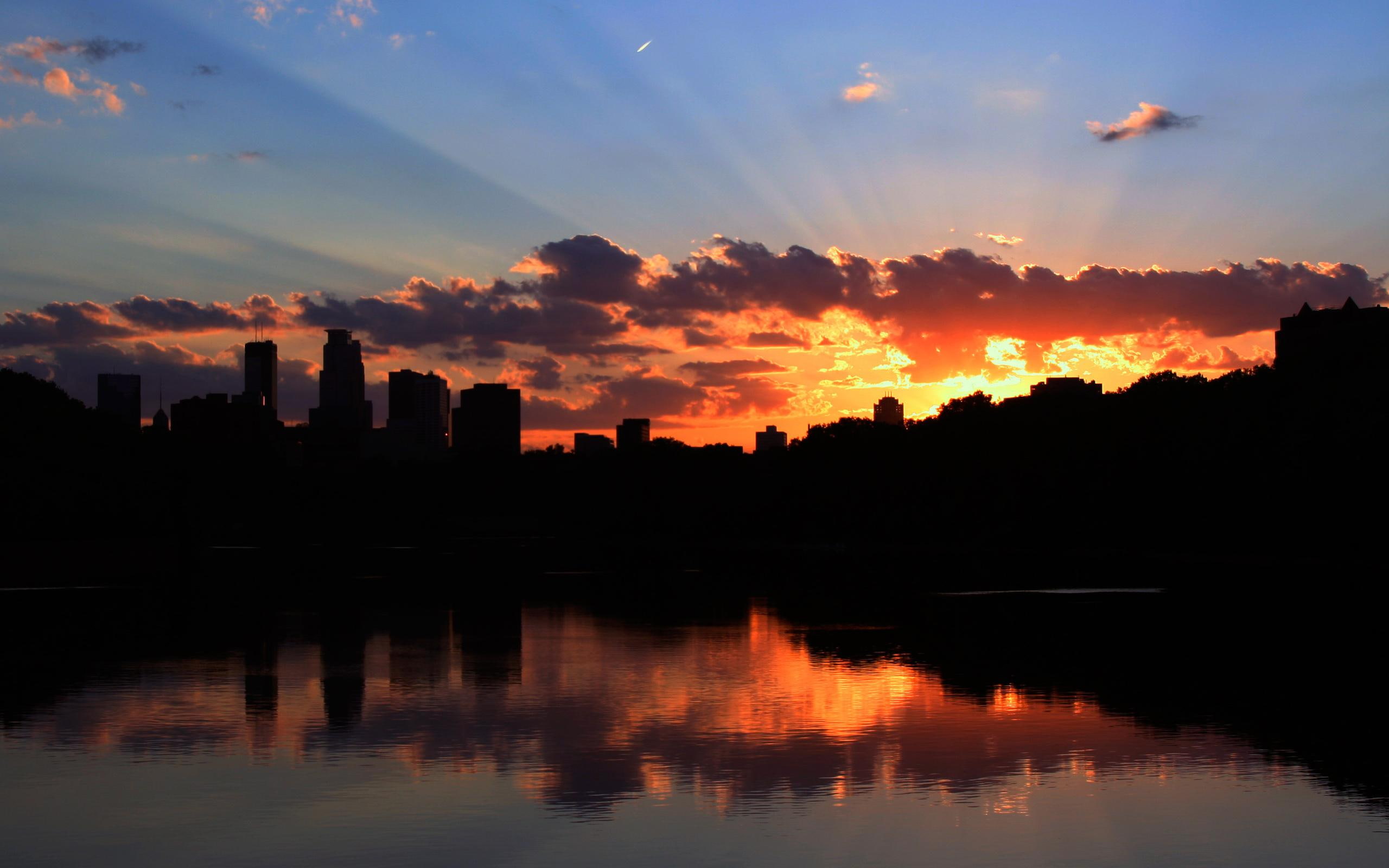 travel and world, minneapolis, 2K, sunset, HD Wallpaper